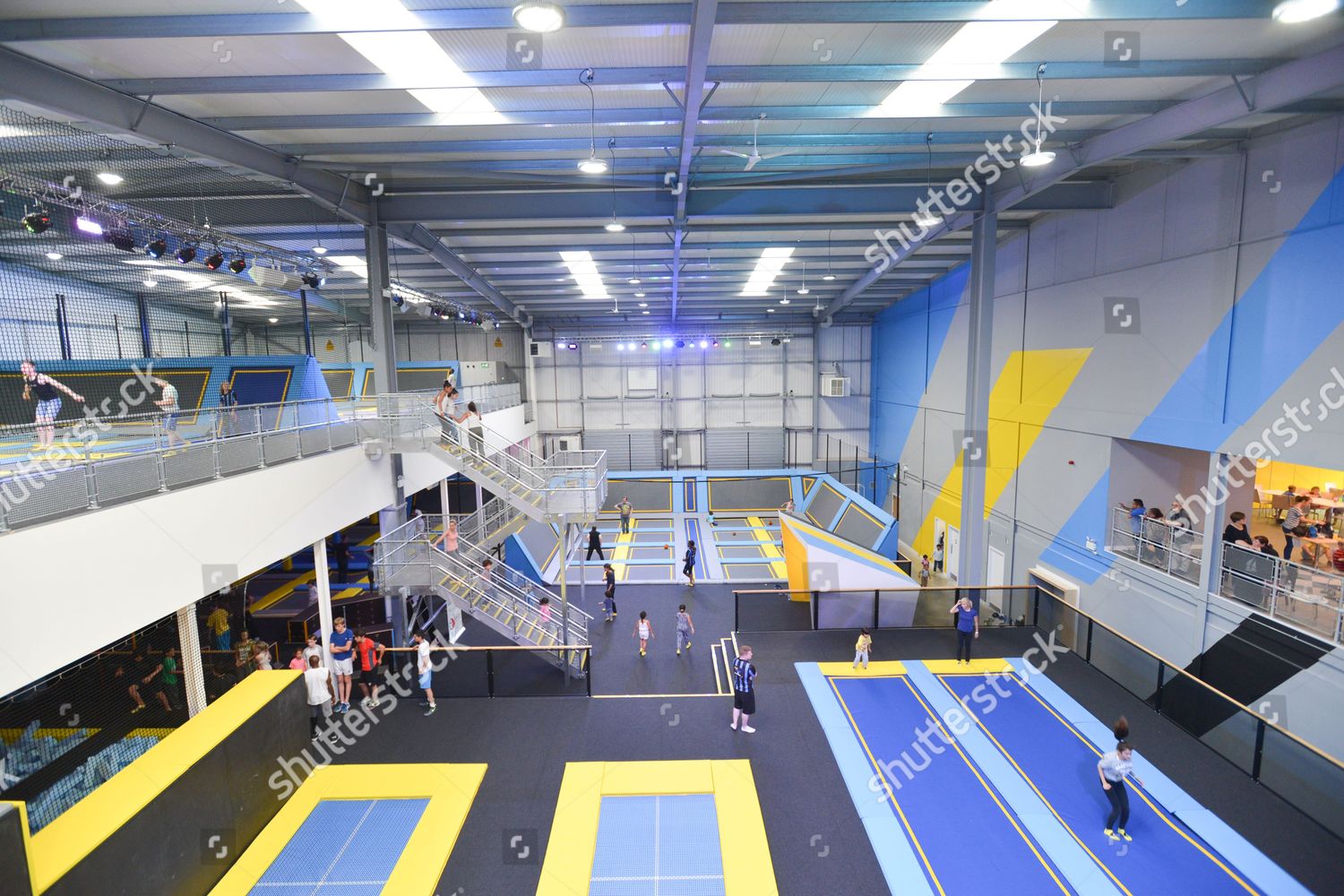 Oxygen Freejumping Trampoline Park Editorial Stock Photo Stock Image Shutterstock