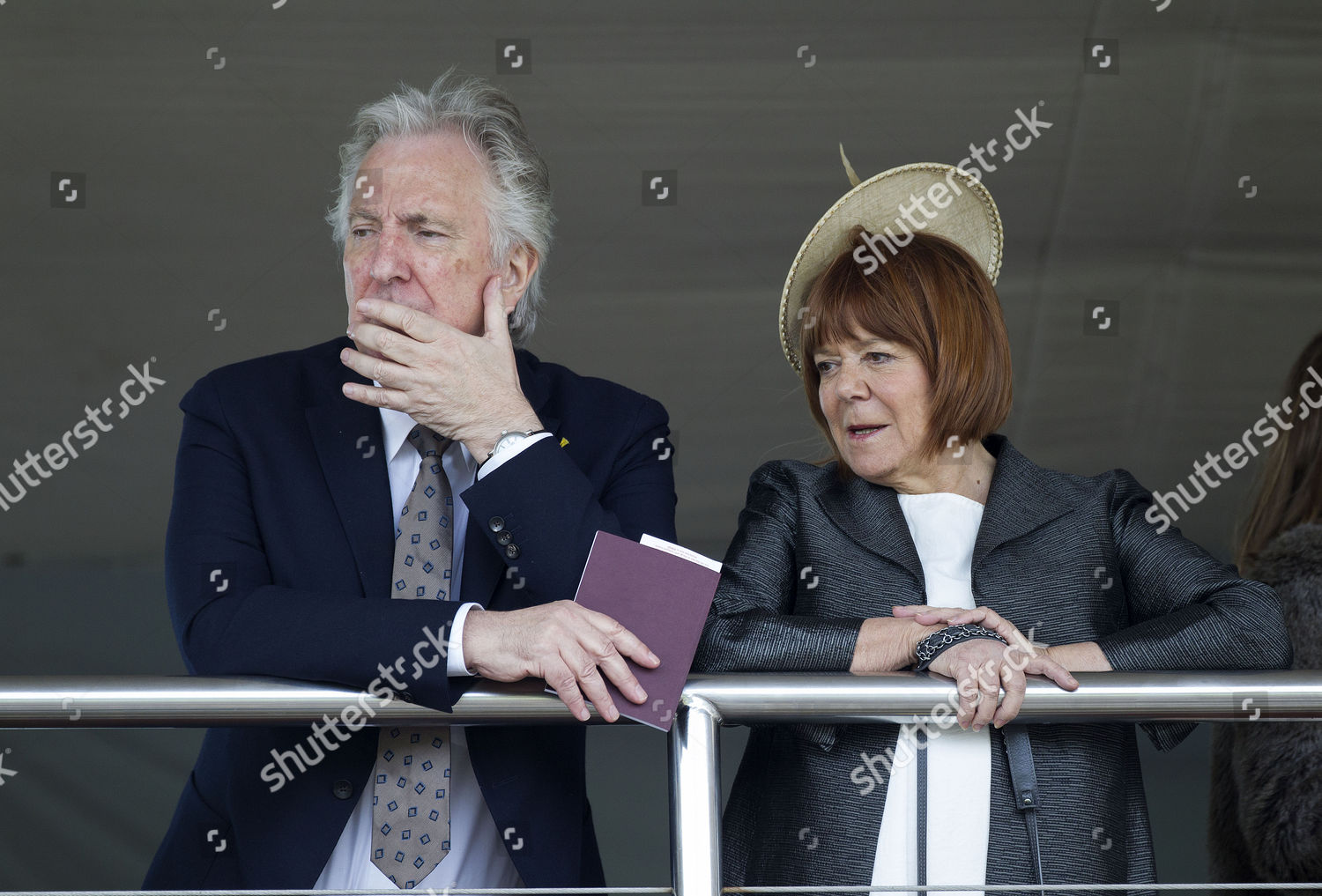 Alan Rickman Rima Horton Editorial Stock Photo - Stock Image | Shutterstock