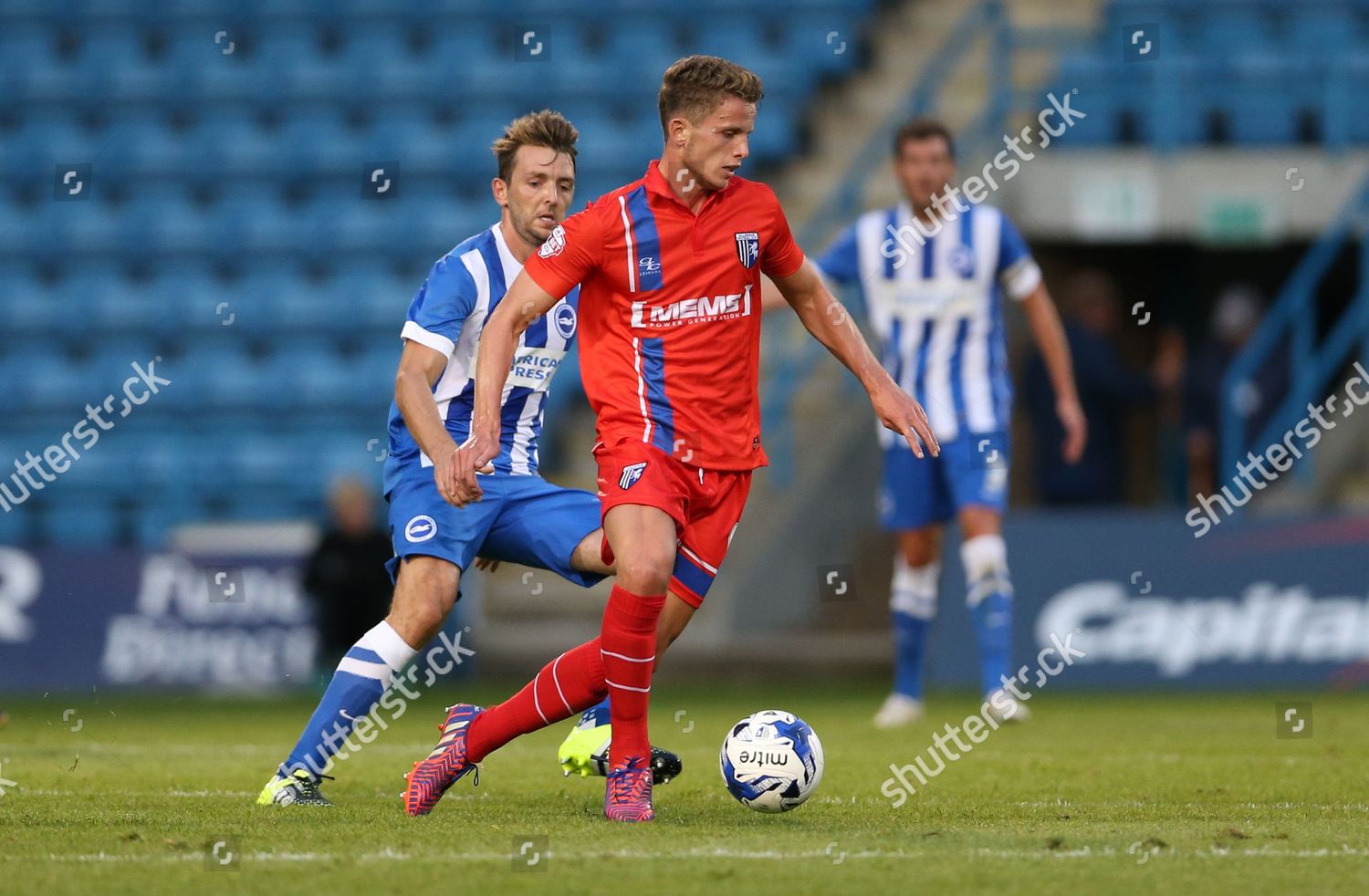 Jordan Houghton During Preseason Friendly Match Editorial Stock Photo ...