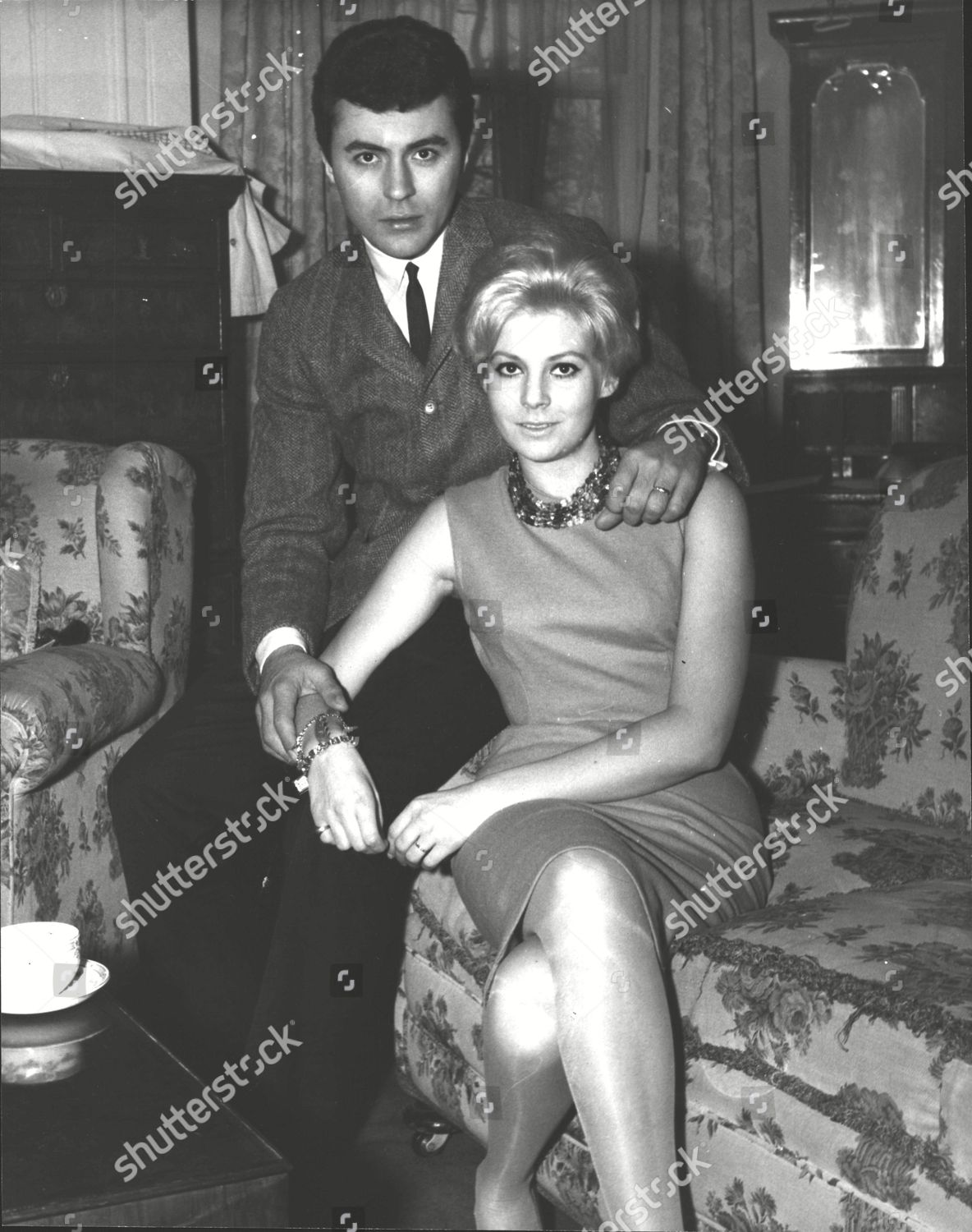 James Darren American Actor His Wife Former Editorial Stock Photo