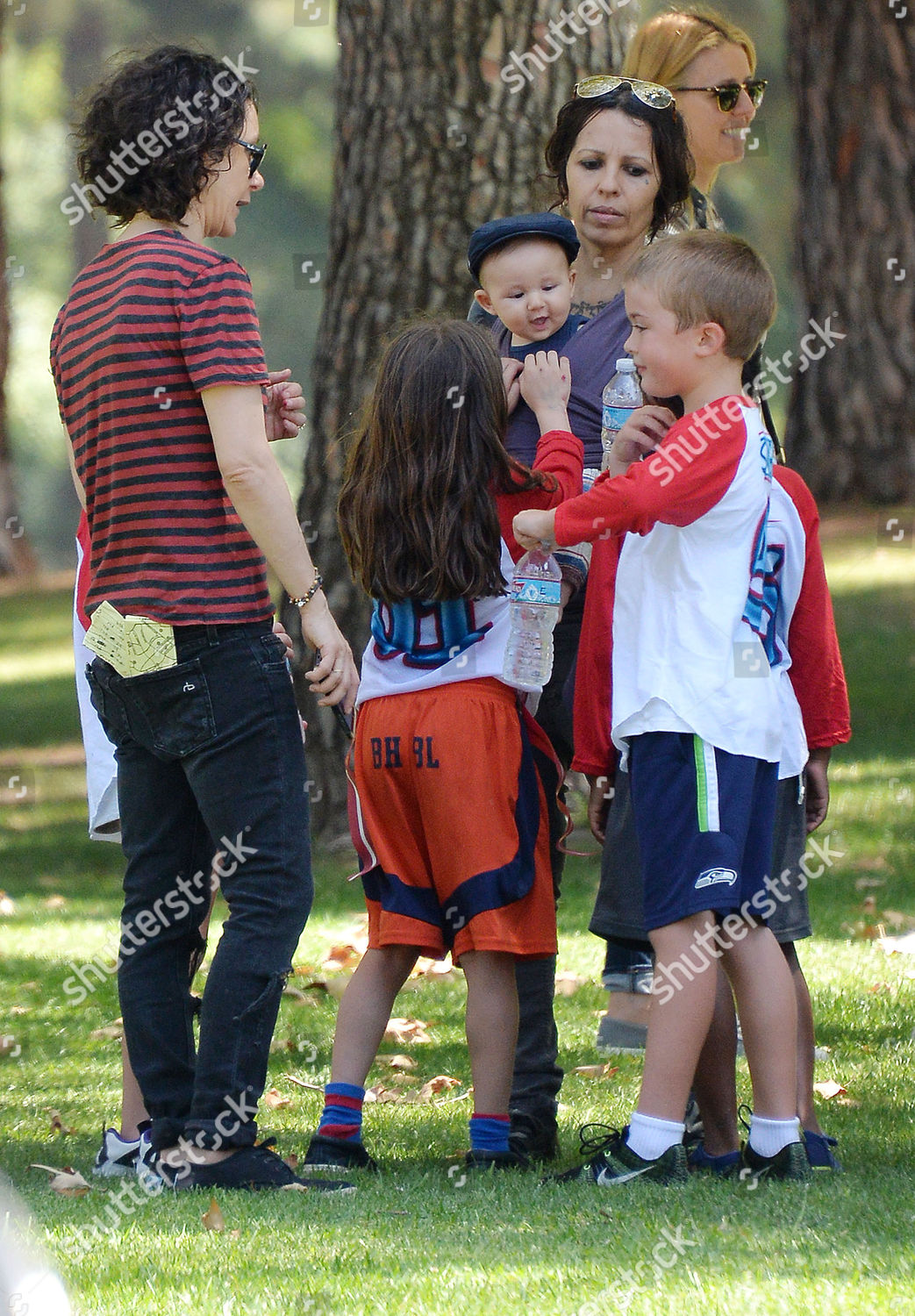 Sara Gilbert Linda Perry Son Rhodes Editorial Stock Photo Stock Image Shutterstock