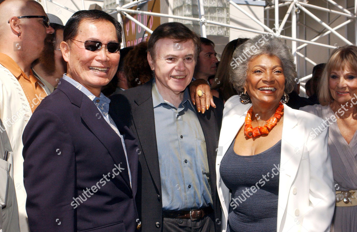 George Takei Walter Koenig Nichelle Nichols Editorial Stock Photo ...