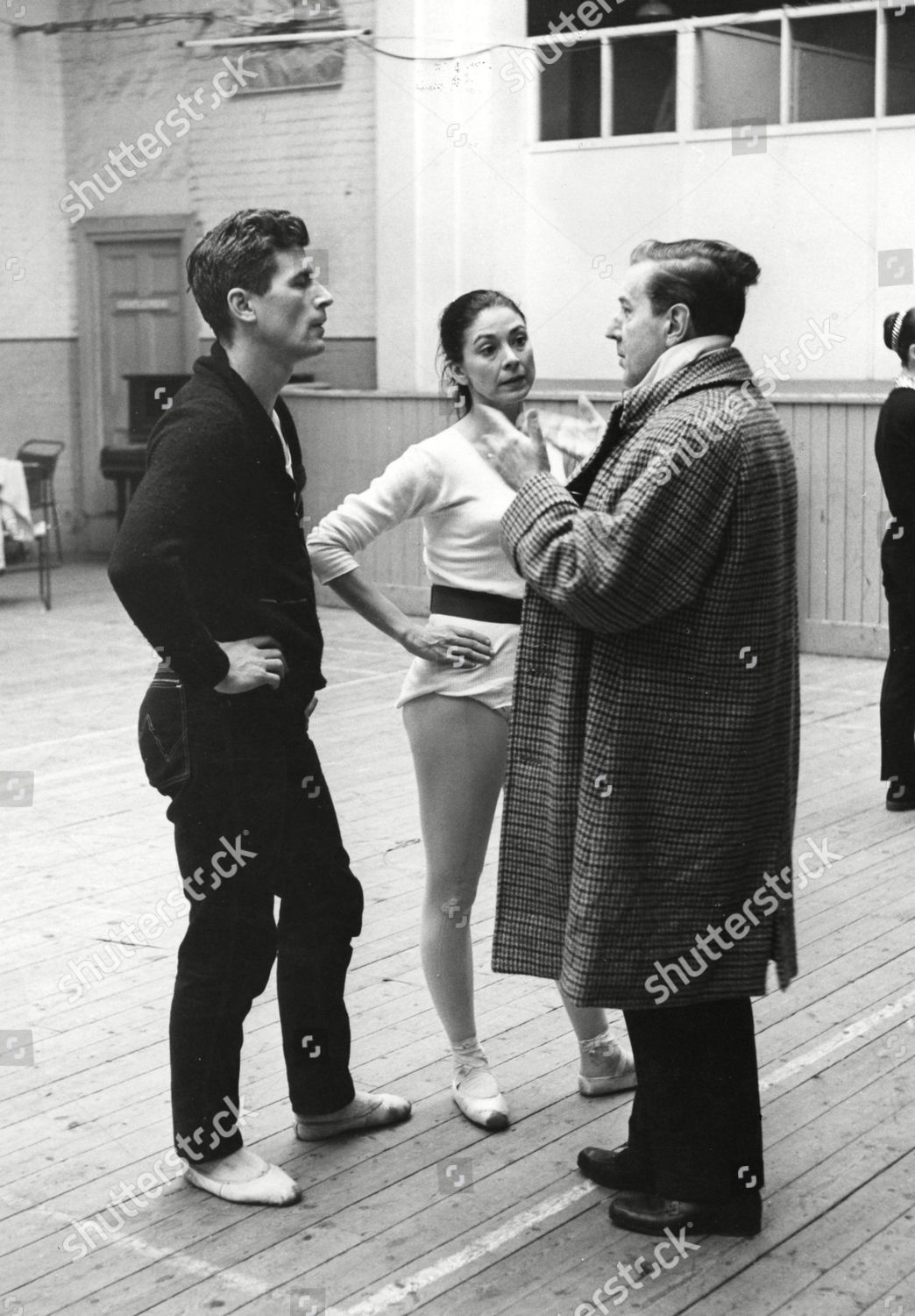 Michael Somes Margot Fonteyn Frederick Ashton Editorial Stock Photo ...