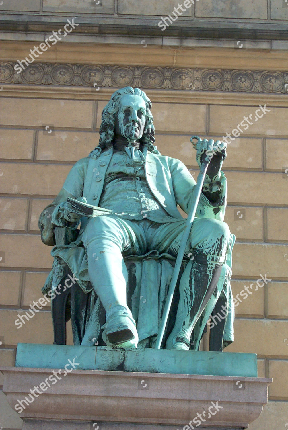 Ludvig Holberg Statue Editorial Stock Photo Stock Image Shutterstock
