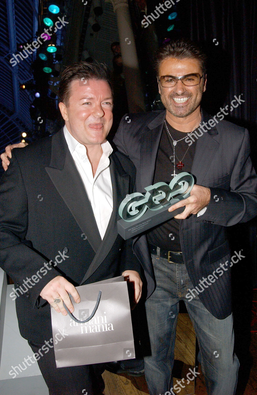 Ricky Gervais George Michael Editorial Stock Photo - Stock Image
