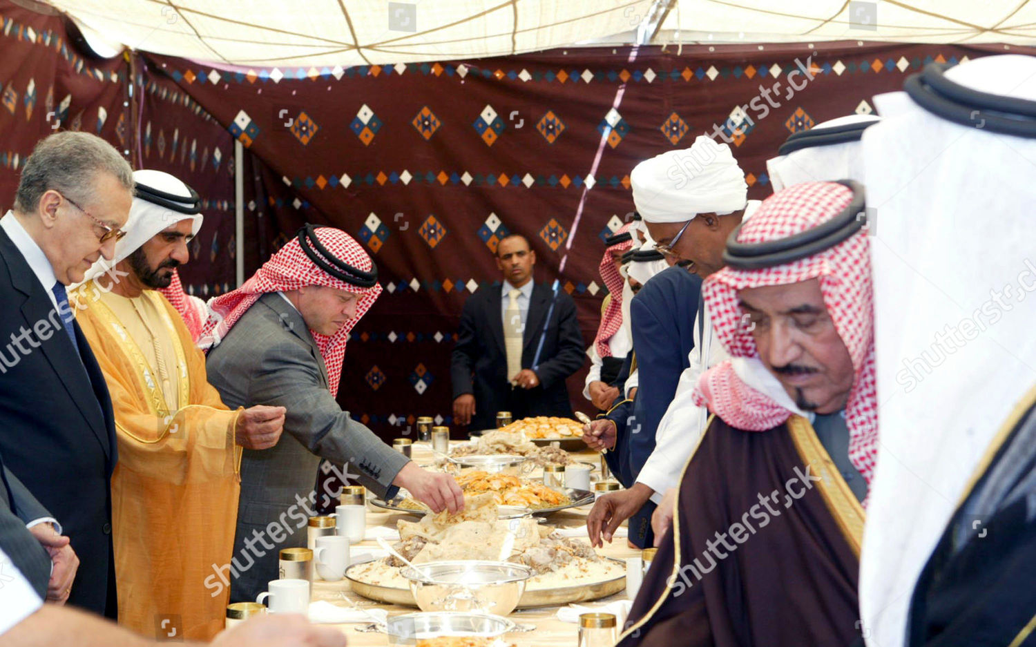 King Abdullah Ii 3rd L Has Editorial Stock Photo Stock Image   Shutterstock 495763d 