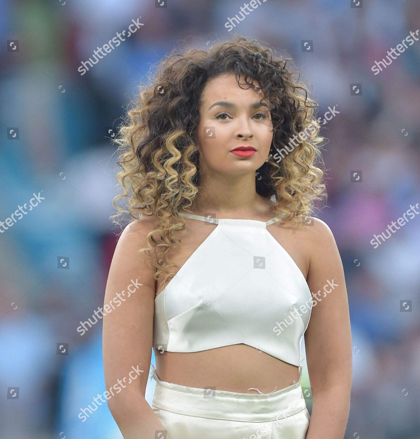 Ella Eyre Who Sang National Anthem Editorial Stock Photo Stock Image