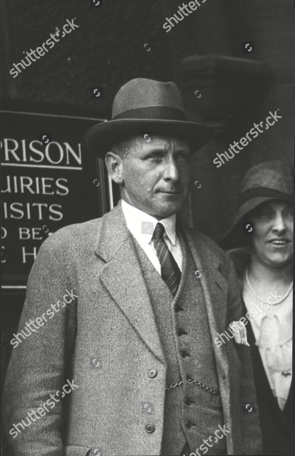 Mr Harry Whyte Governor Leeds Prison Editorial Stock Photo Stock