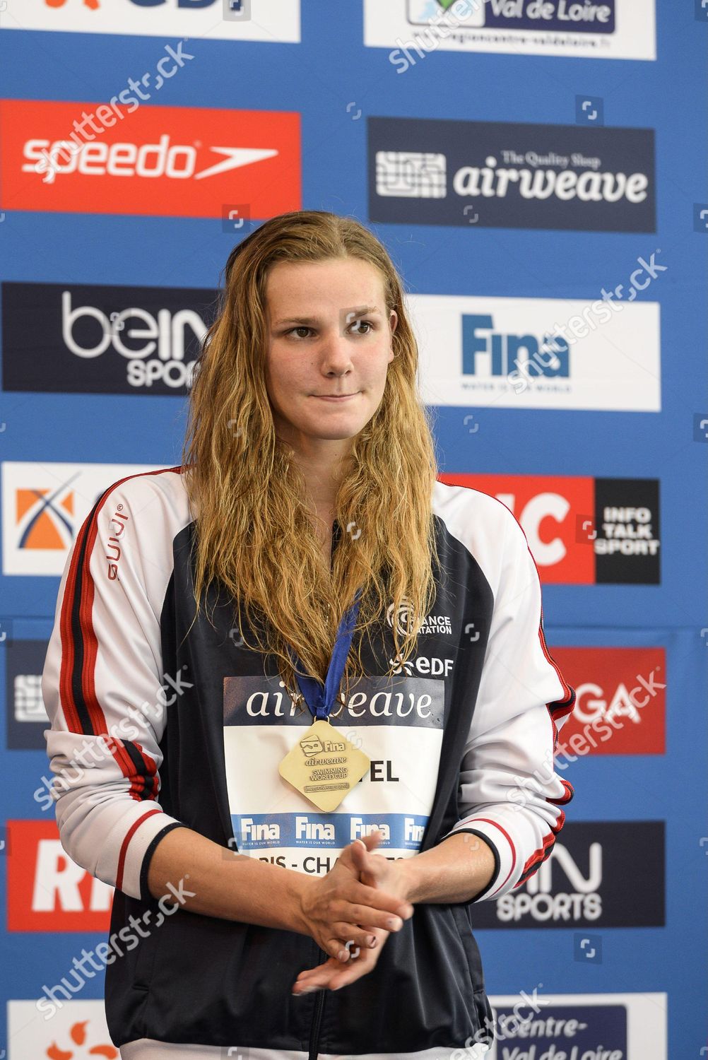 Finale Womens 100m Butterfly Podium 3eme Editorial Stock Photo Stock