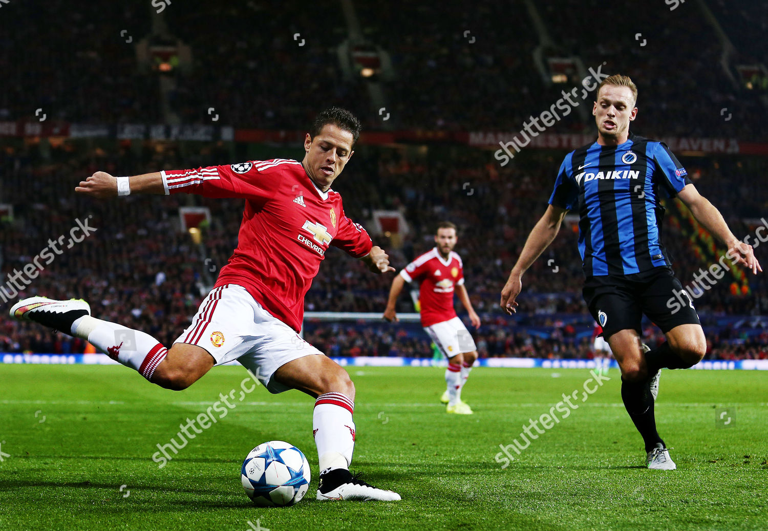 Javier Hernandez Manchester United Laurens De Editorial Stock Photo - Stock  Image | Shutterstock
