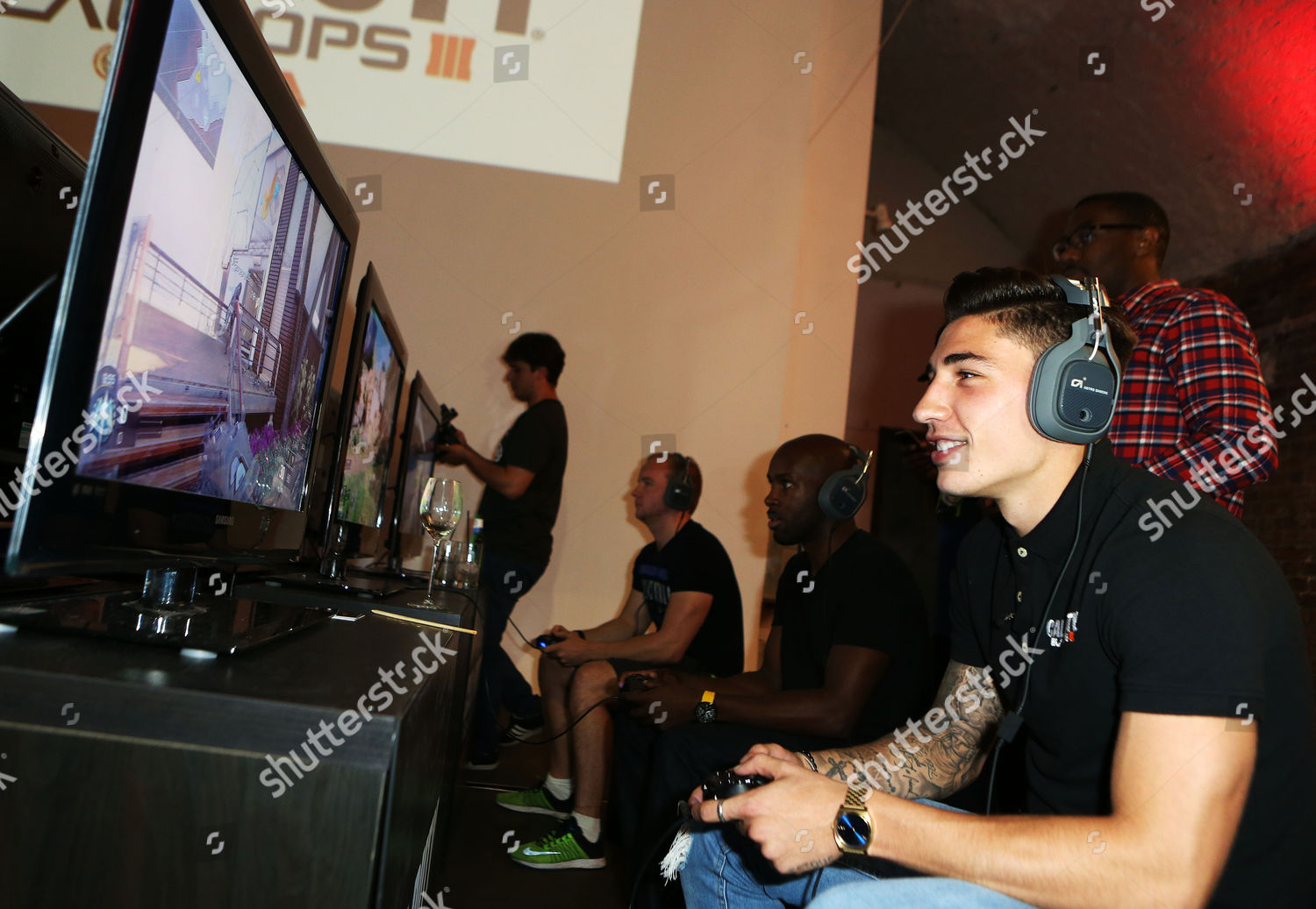 Hector Bellerin Call Duty Black Ops Editorial Stock Photo - Stock