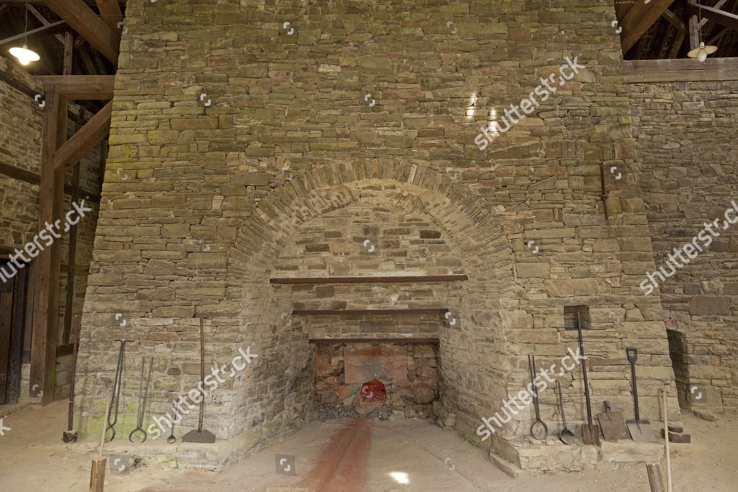 Charcoal Blast Furnace Wendener Hutte Wenden Editorial Stock Photo