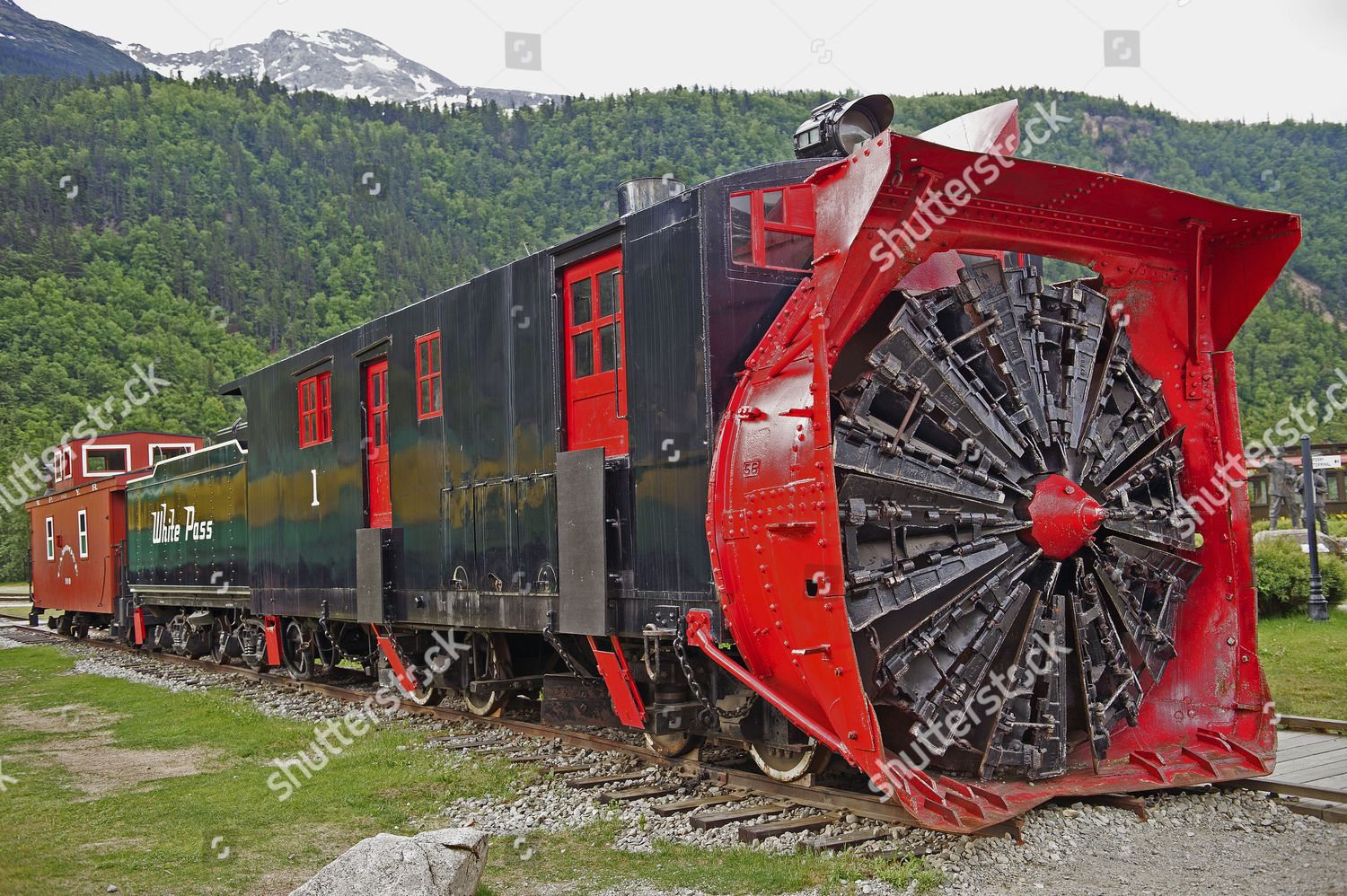 Historic Snow Blower Train Station Editorial Stock Photo Stock Image Shutterstock