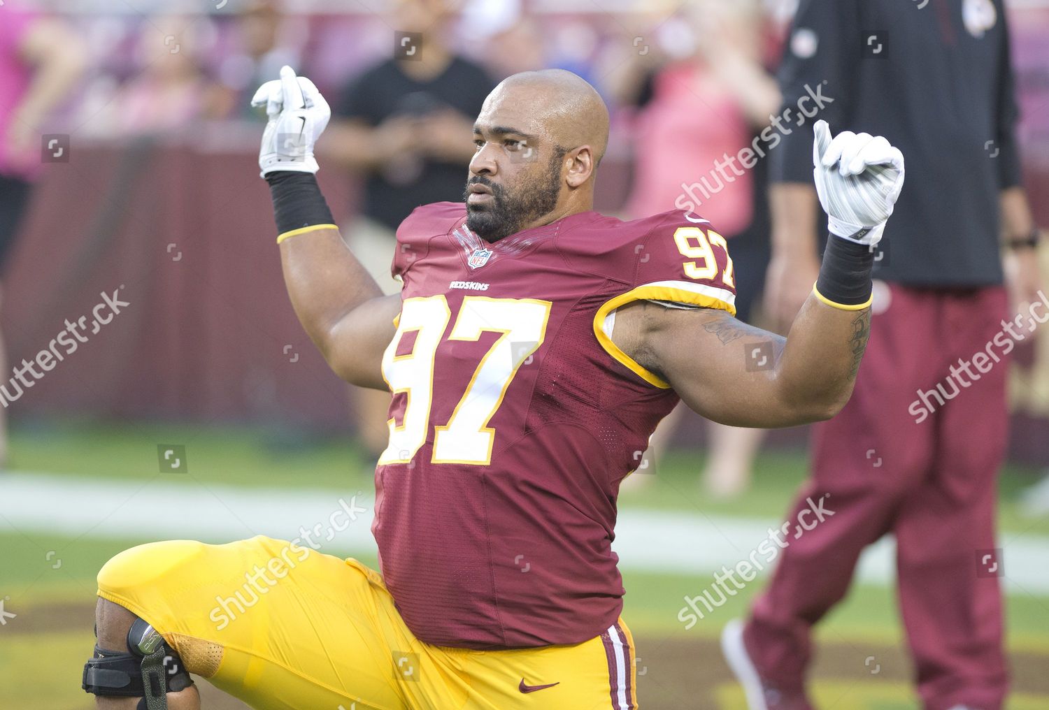 Washington Redskins Defensive End Jason Hatcher 97 Editorial