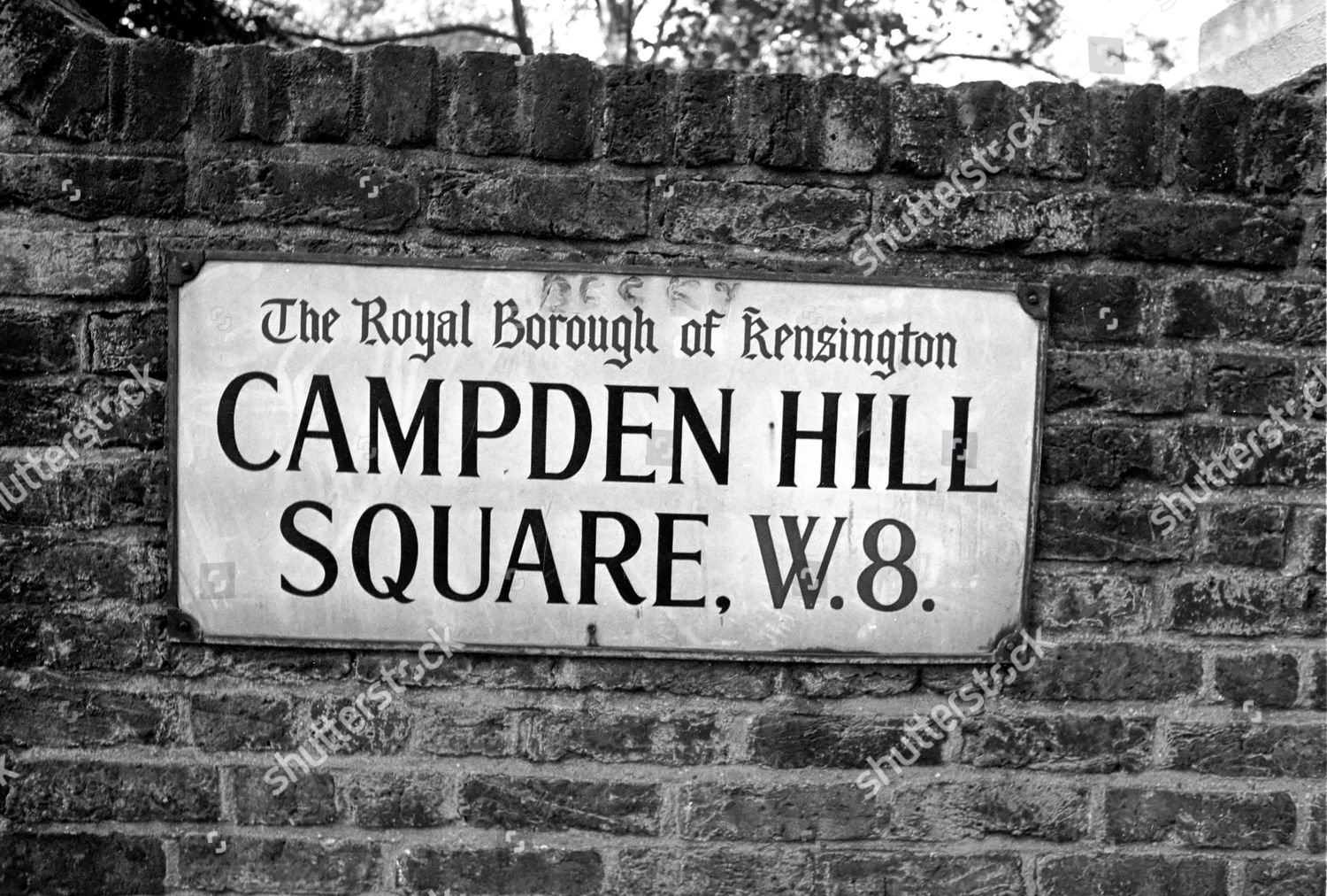 Campden Hill Square Bomb 1975 Editorial Stock Photo Stock Image