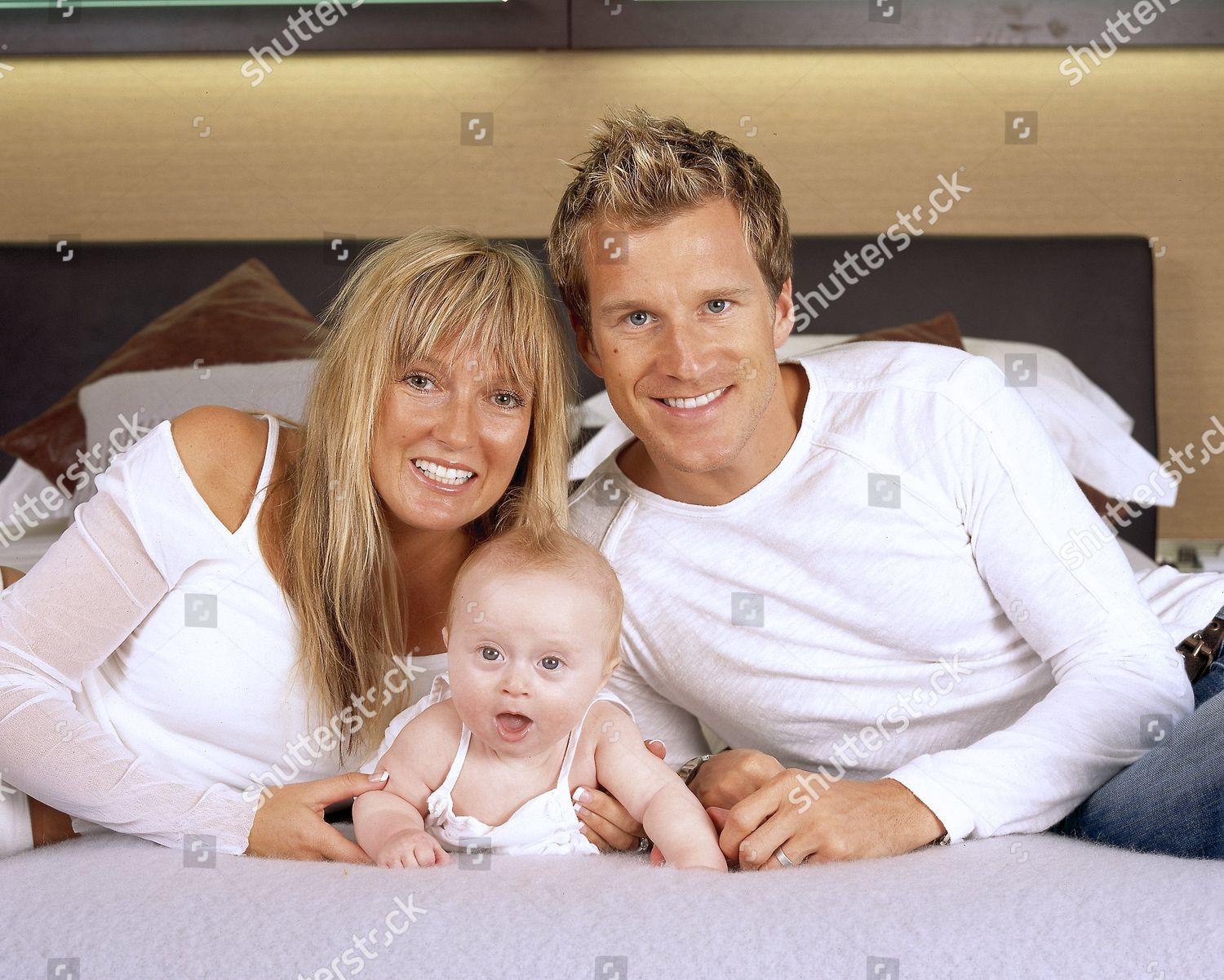 Neil Hodgson Wife Kathryn Daughter Hollie Editorial Stock Photo - Stock 