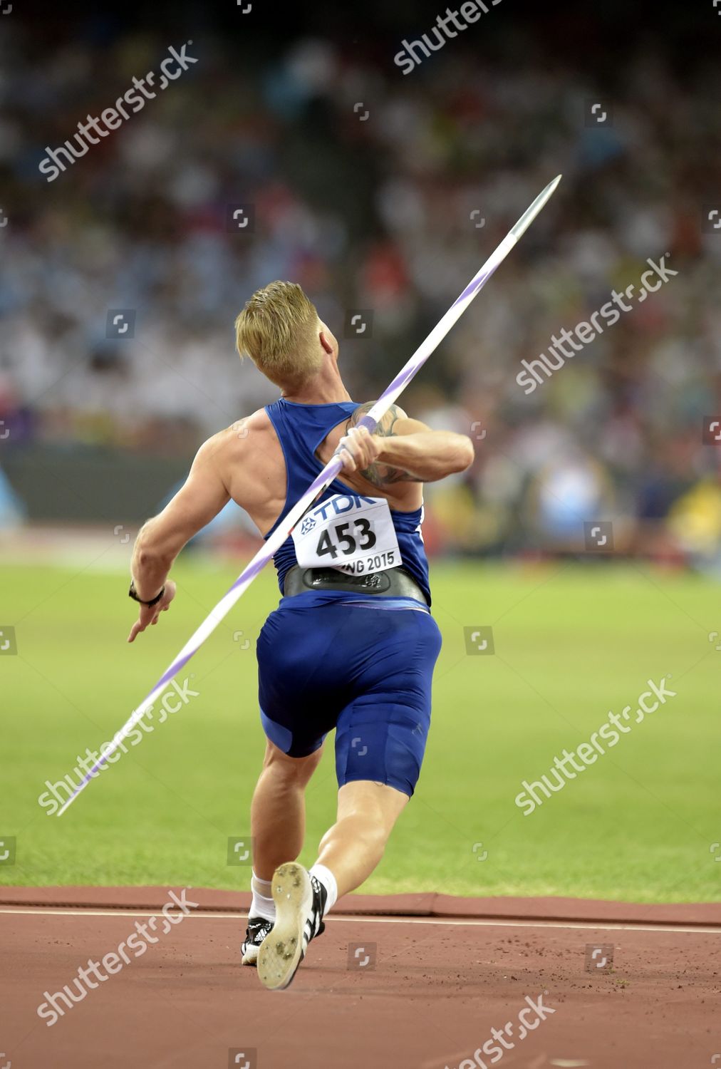 Tanel Estonia During Mens Javelin Throw Editorial Stock Photo Stock Image Shutterstock