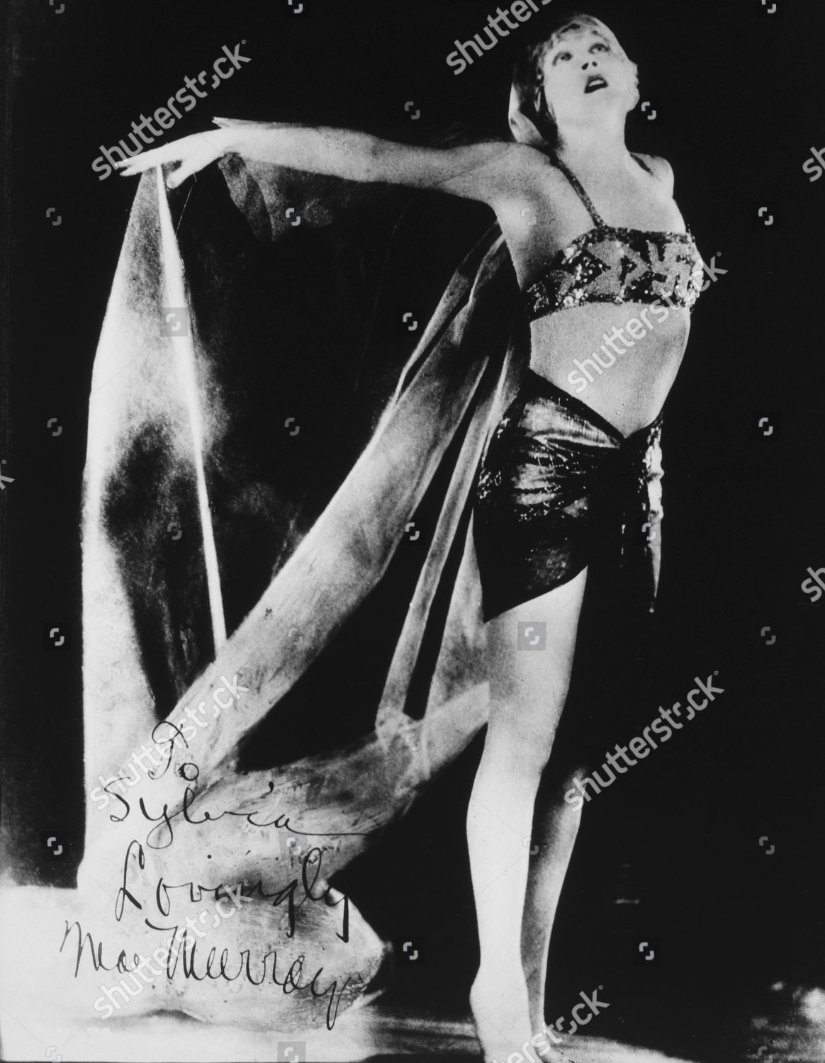 Actress Mae Murray Publicity Portrait 1921 Editorial Stock Photo - Stock Image | Shutterstock