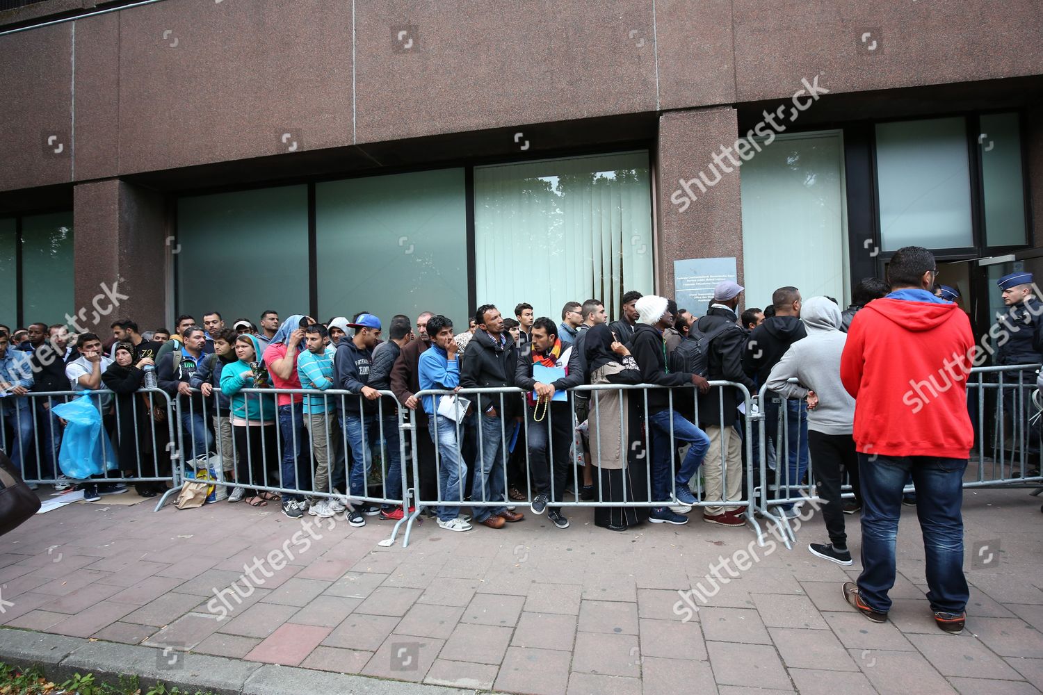 Asylum Seekers Front Immigration Office Editorial Stock Photo - Stock Image  | Shutterstock