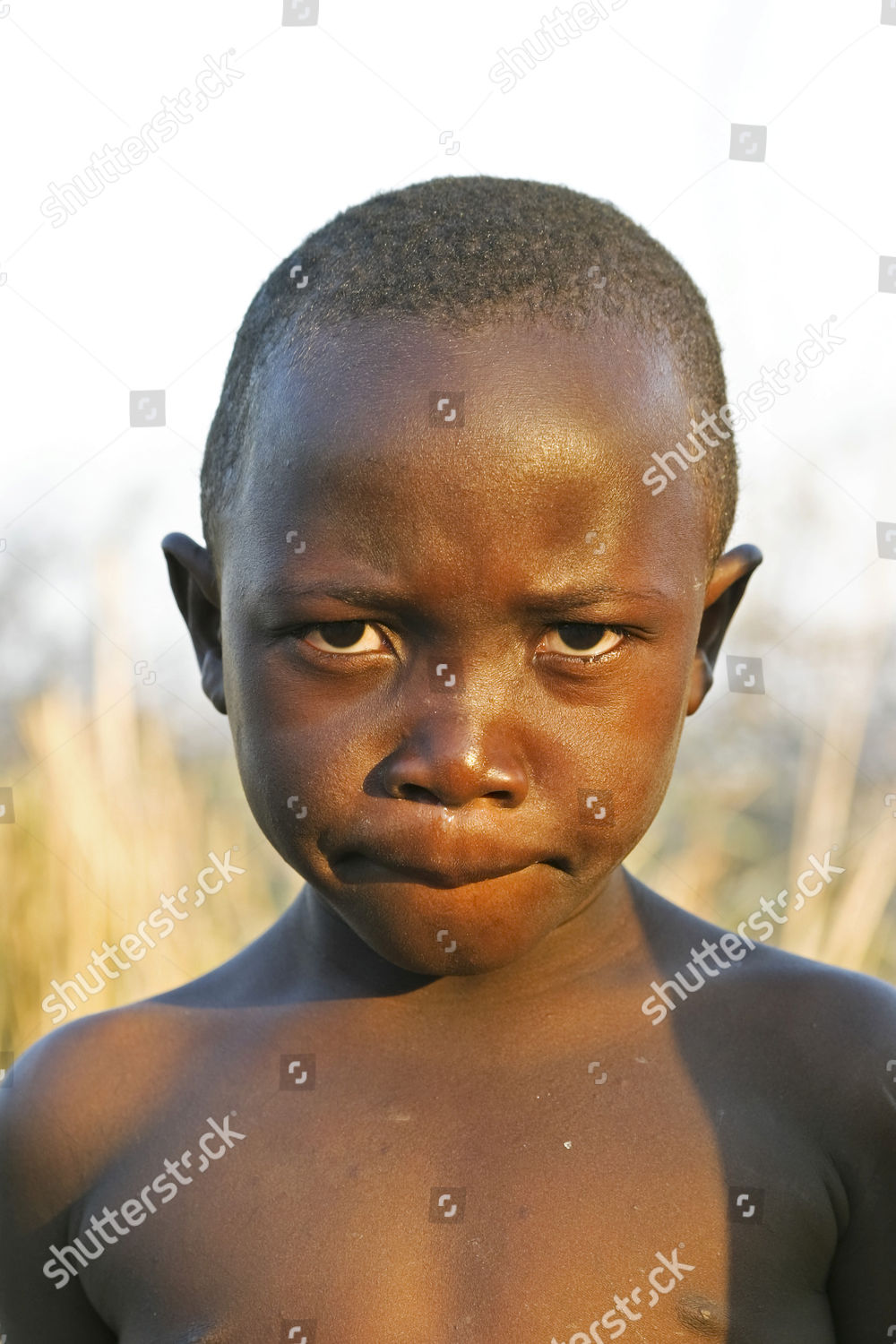 Namibian Boy Caprivi Strip Namibia Africa Editorial Stock Photo - Stock