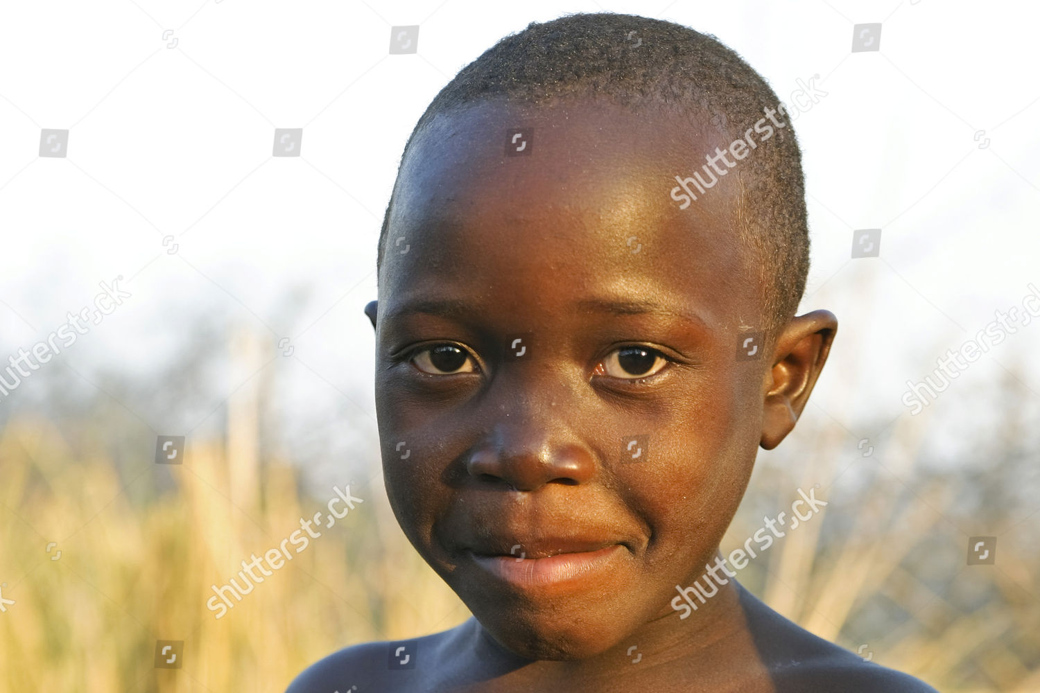 Namibian Boy Caprivi Strip Namibia Africa Editorial Stock Photo - Stock