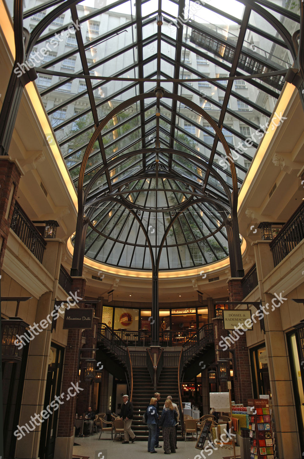 Levantehaus Shopping Arcade Centre Hamburg Germany Europe Editorial Stock Photo Stock Image Shutterstock