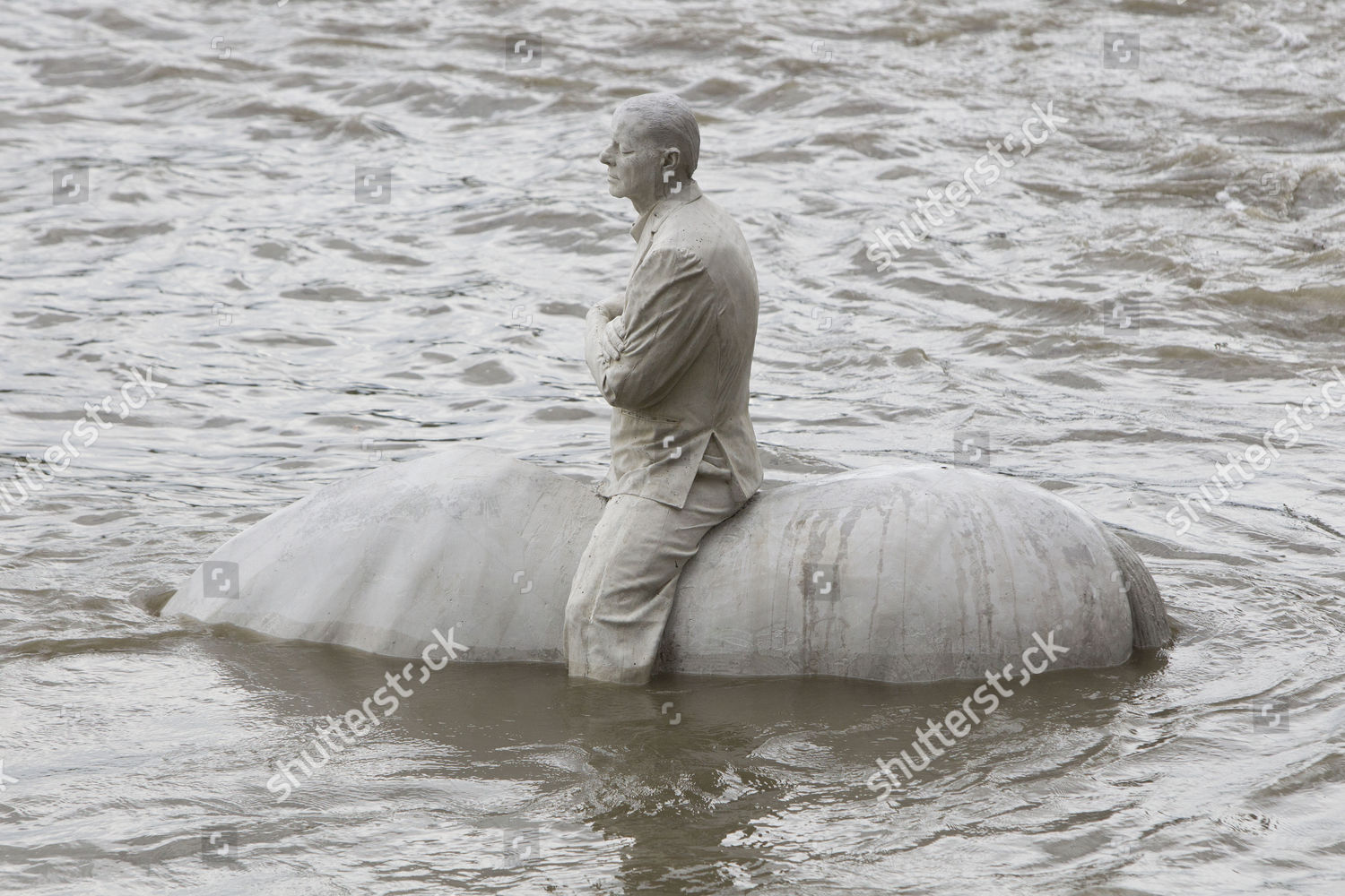 The Rising Tide by Jason DeCaires Taylor