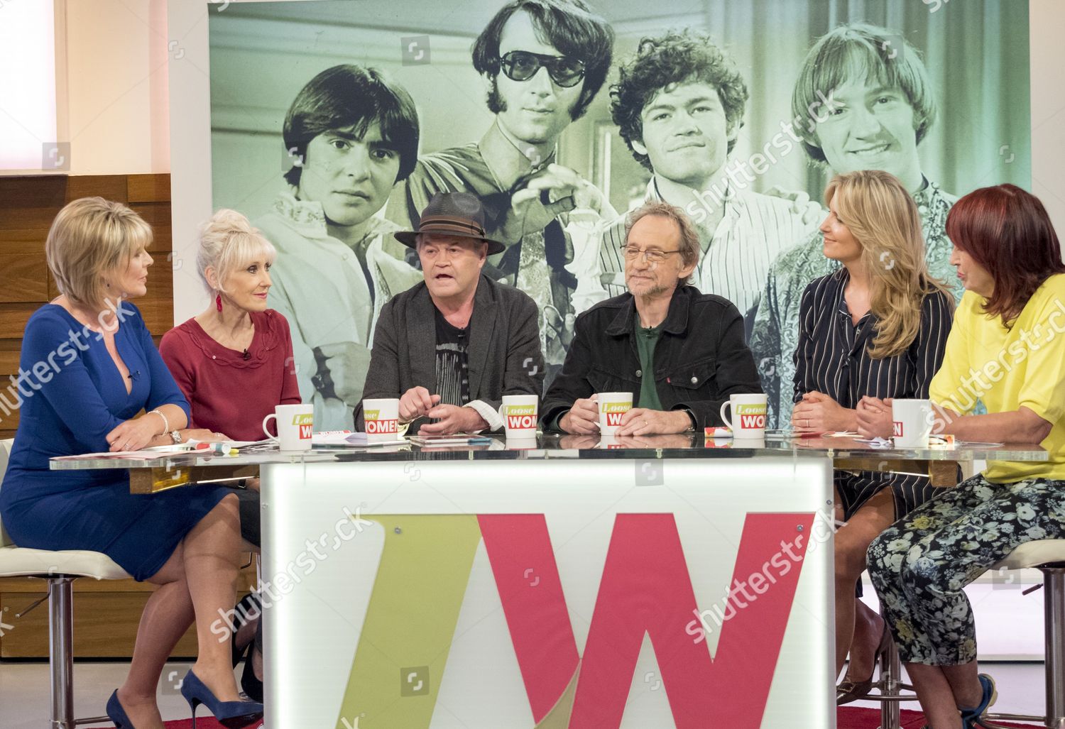 Ruth Langsford Anita Dobson Micky Dolenz Editorial Stock Photo Stock