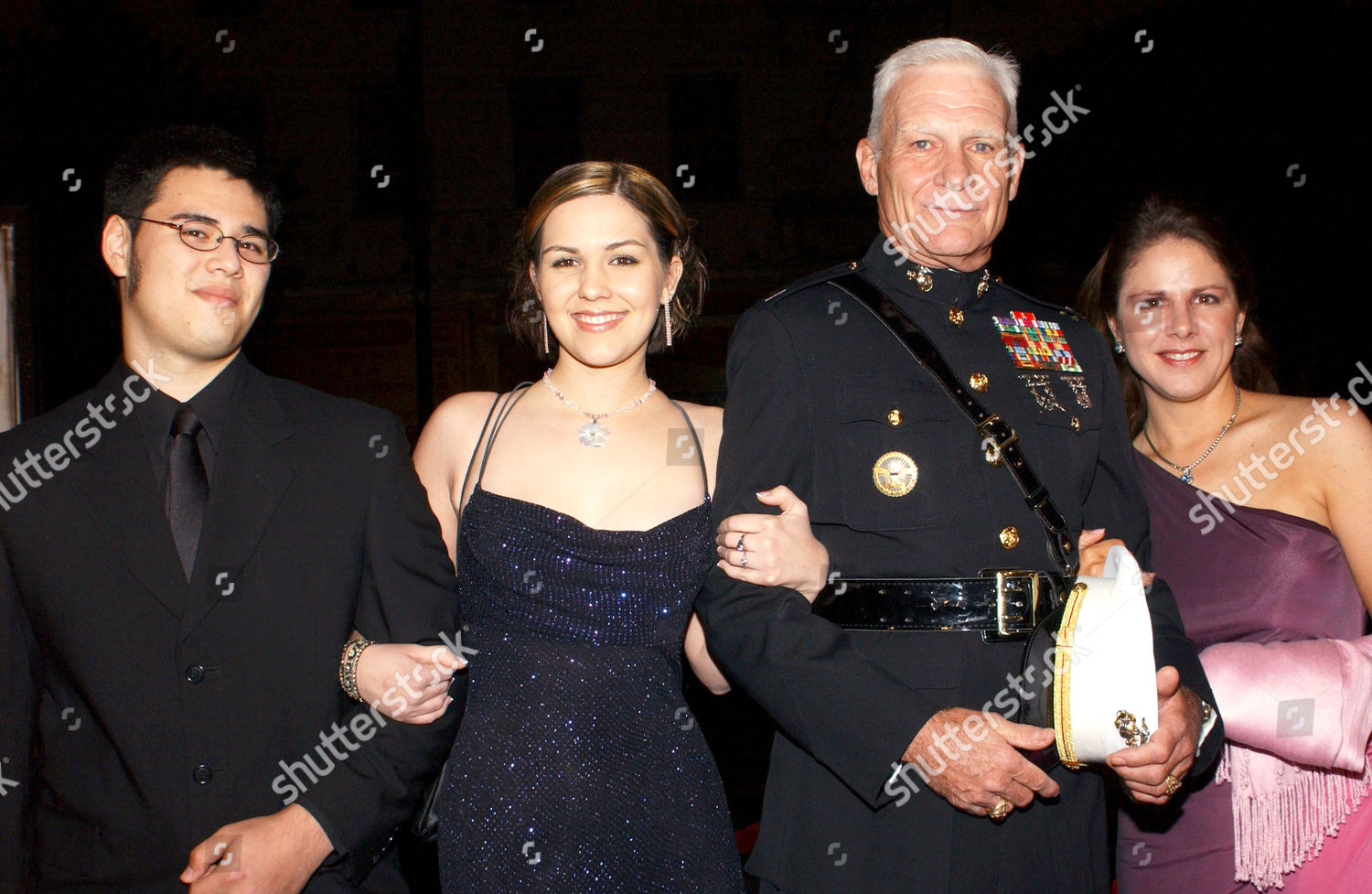 Captain Dale Dye Usmc Family Editorial Stock Photo Stock Image