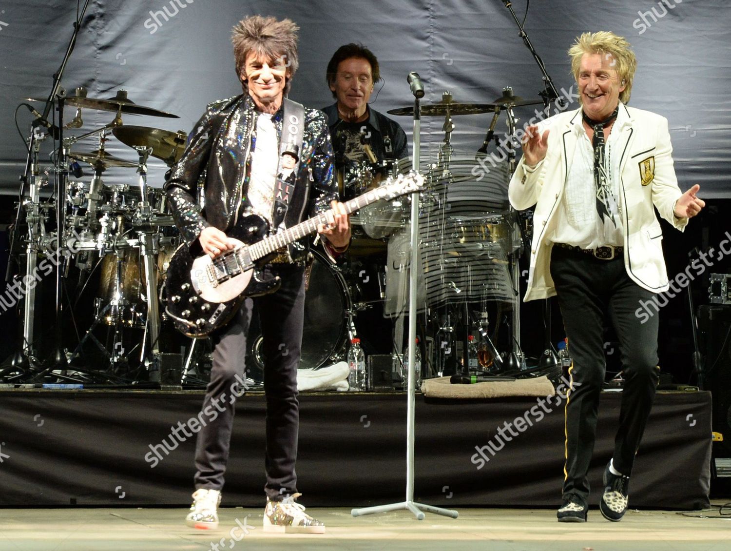 Faces Ronnie Wood Kenney Jones Rod Editorial Stock Photo - Stock Image ...