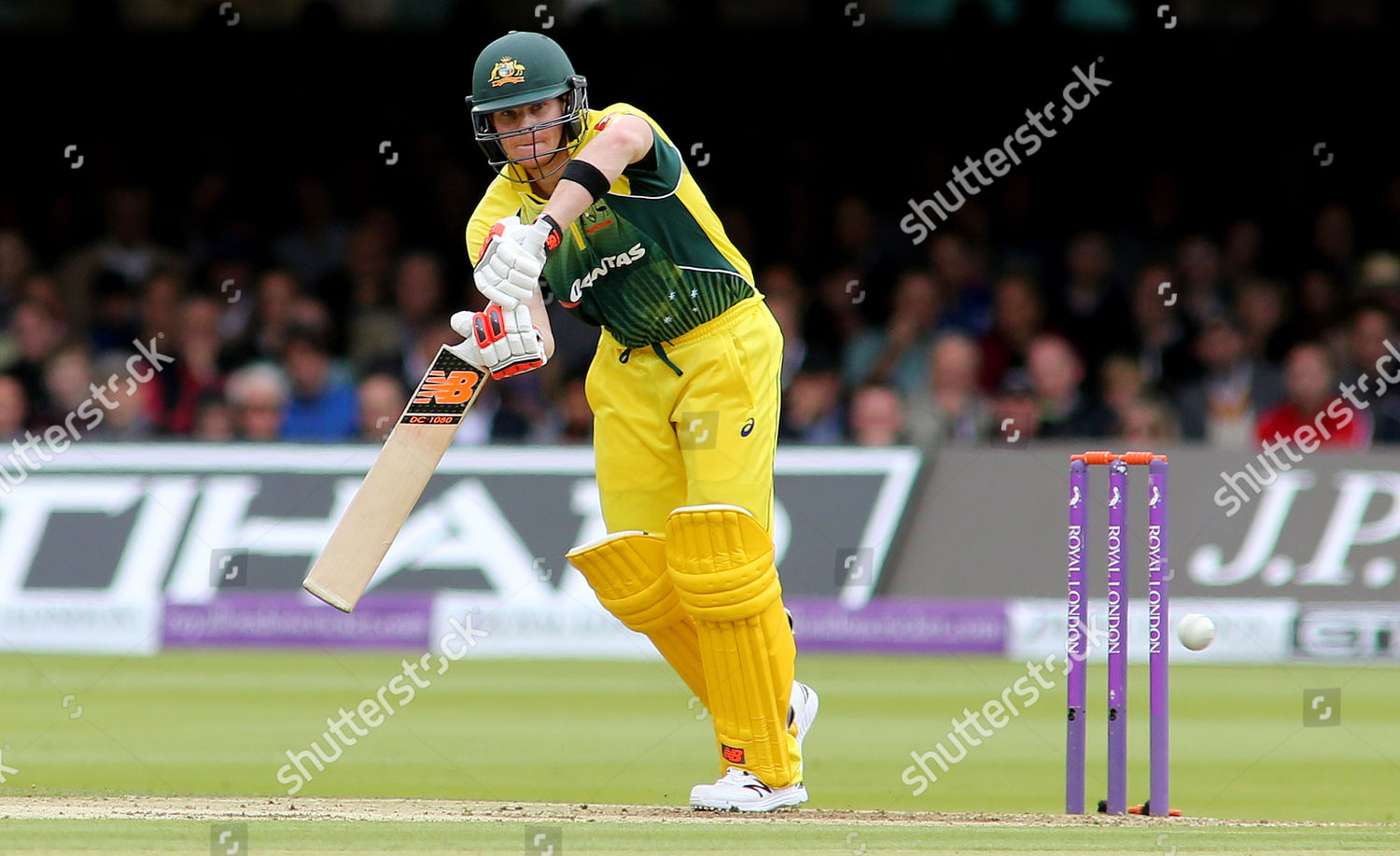 Steve Smith Batting Action During Second Editorial Stock Photo Stock