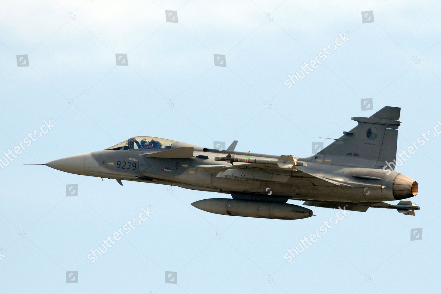 Czech Jas39 Gripen Editorial Stock Photo - Stock Image | Shutterstock