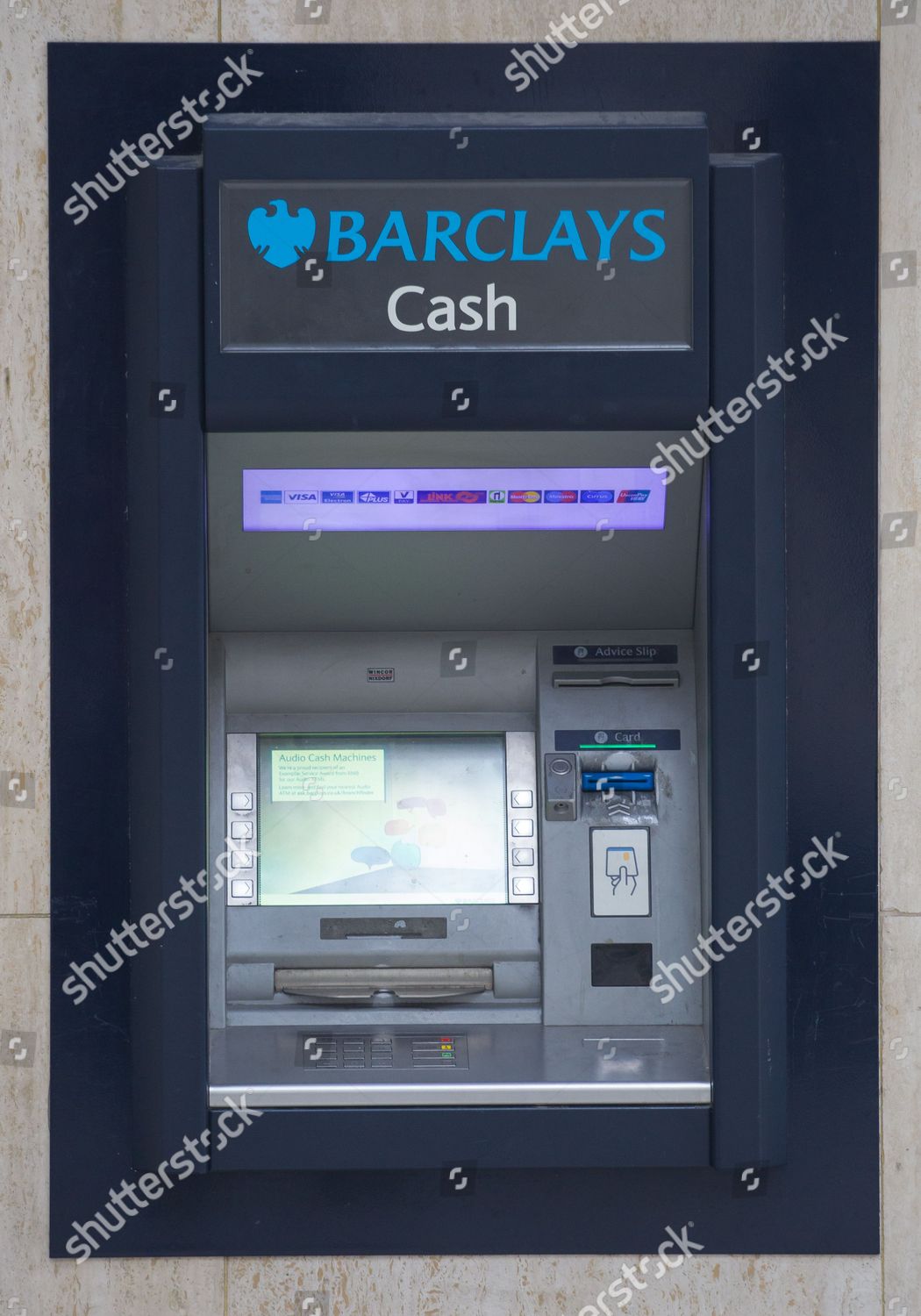 Barclays Bank Cash Machine Atm Editorial Stock Photo Stock Image