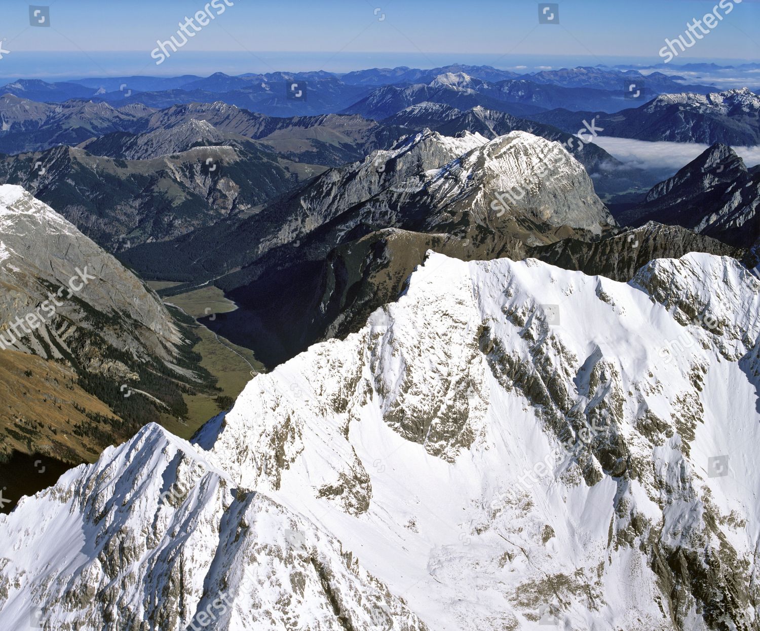 Spritzkarspitze Ahornboden Engtal Sonnjoch Karwendel Tyrol Editorial ...