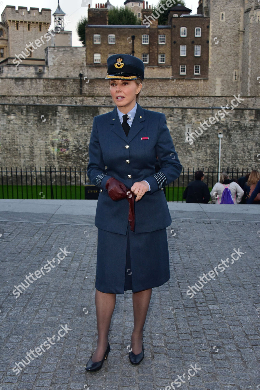 Group Captain Carol Vorderman Mbe Rafvrt Editorial Stock Photo - Stock ...