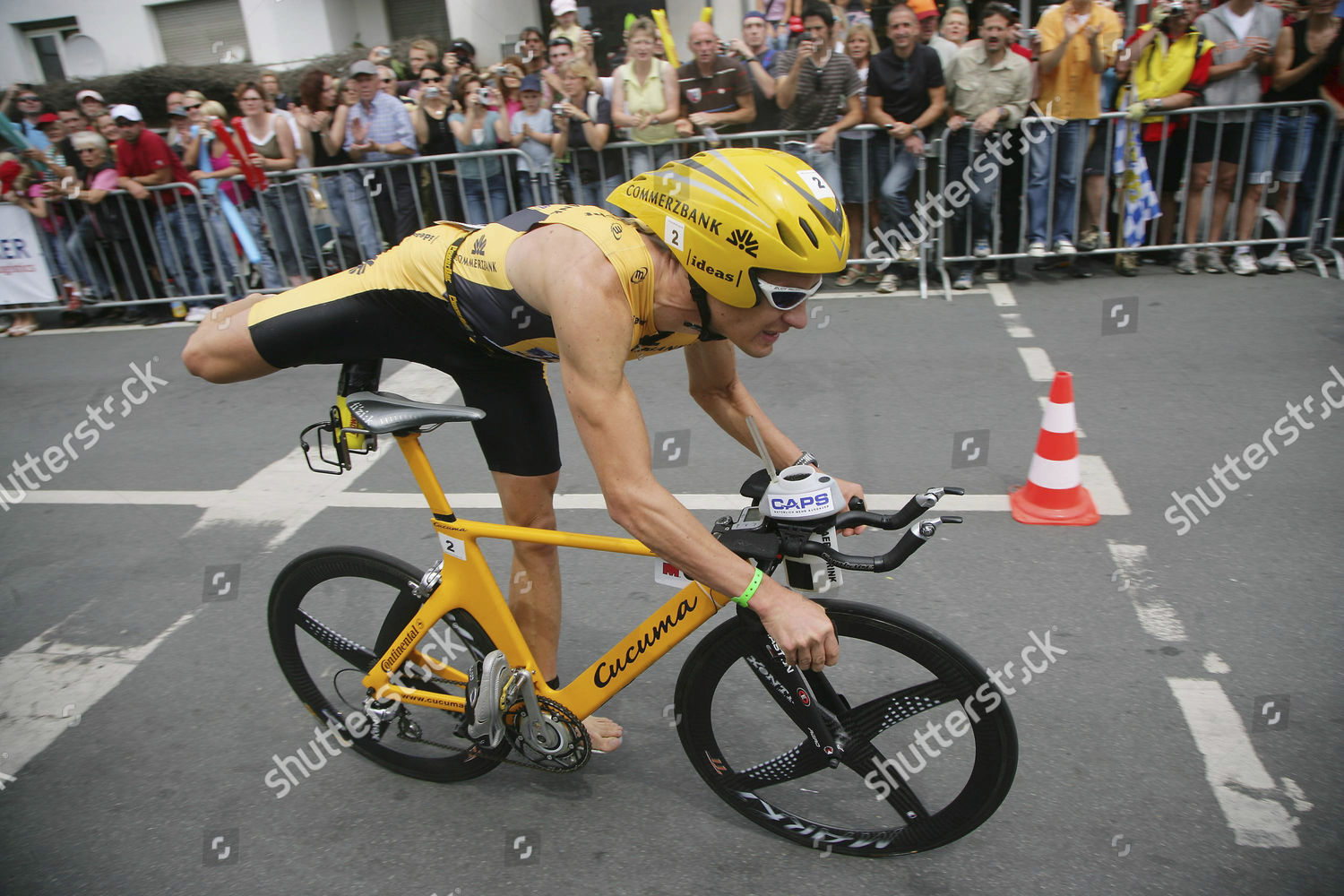 Winner Ironman Europe Timo Bracht During Editorial Stock Photo Stock