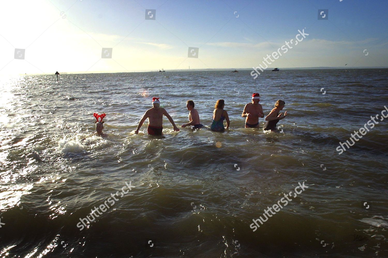 Group Swimmers Their 50s 60s Celebrate After Editorial Stock