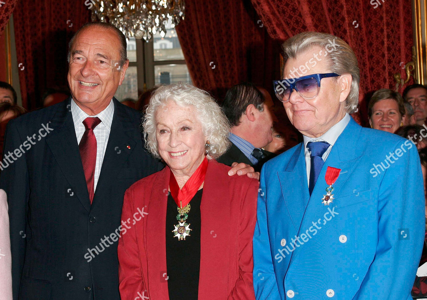 Jacques Chirac Danielle Darrieux Michou Editorial Stock Photo Stock Image Shutterstock