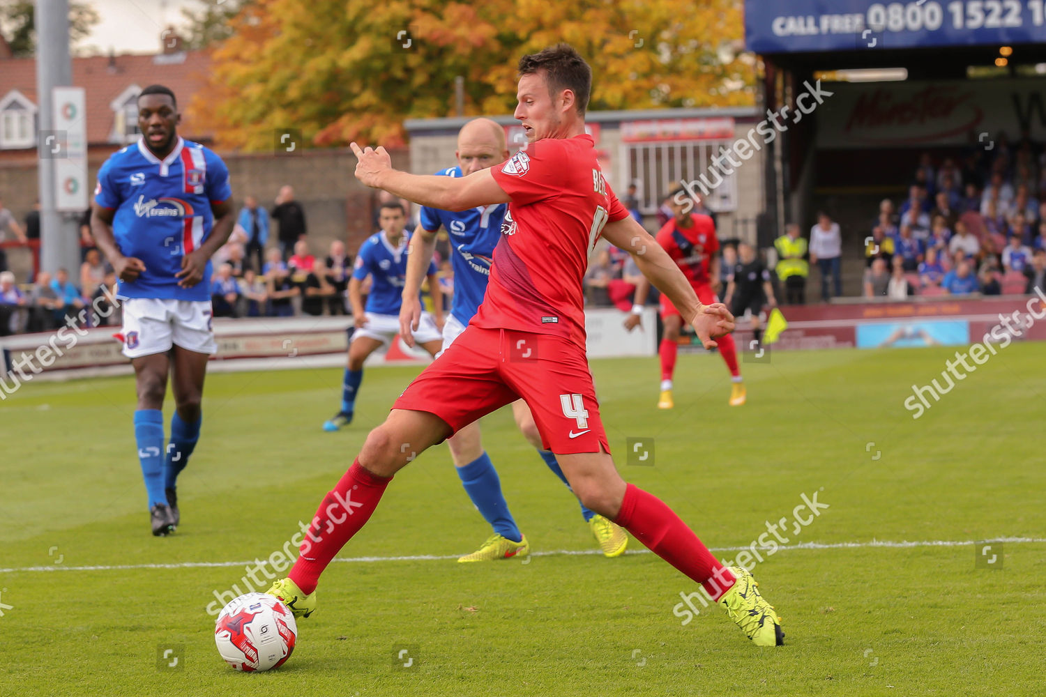 York City Midfielder James Berrett During Editorial Stock Photo - Stock ...