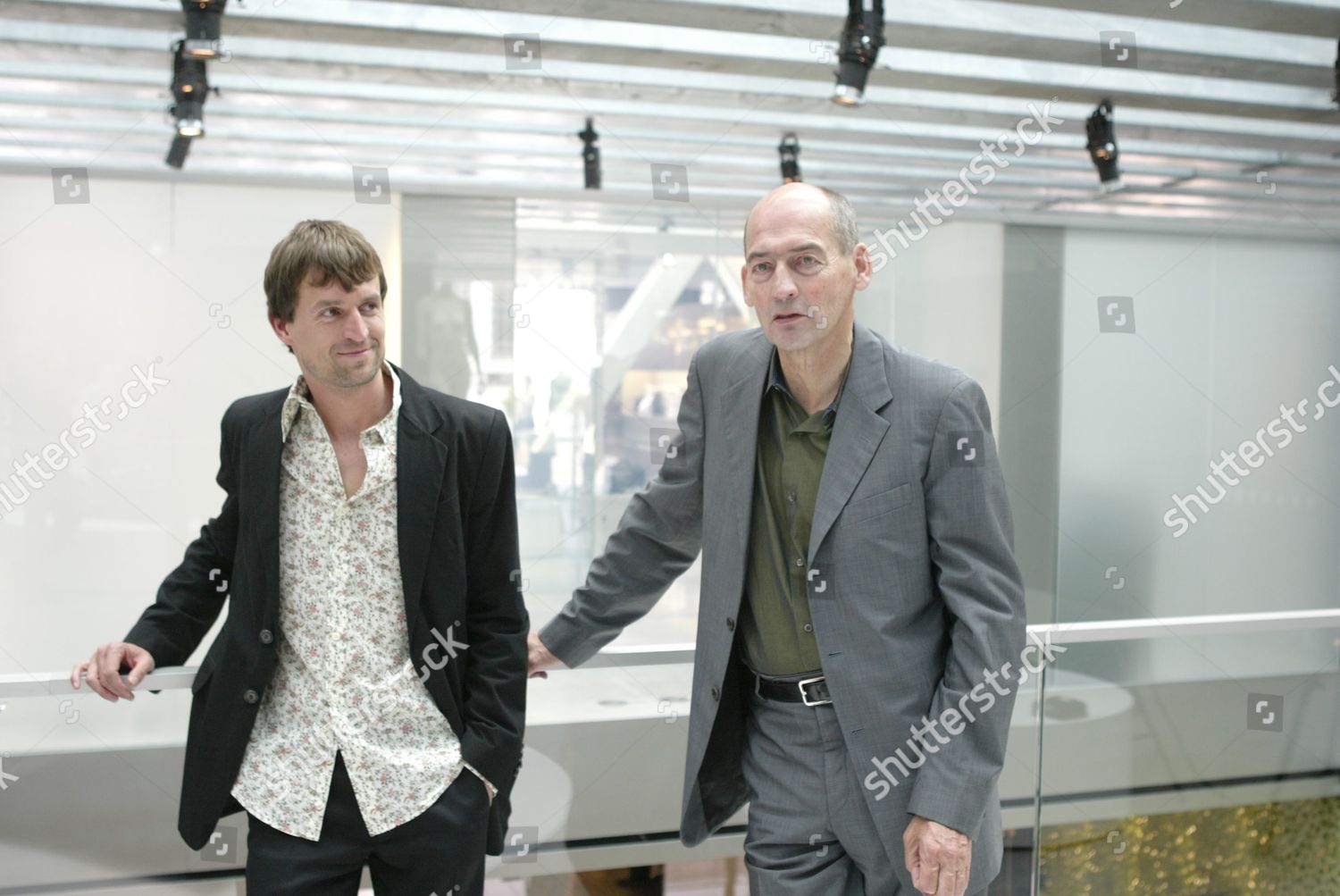 Architects Ole Scheeren Rem Koolhaas Editorial Stock Photo Stock