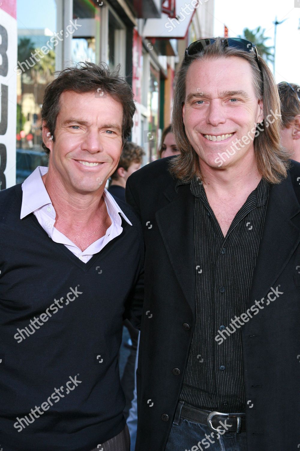 Dennis Quaid Raja Gosnell Editorial Stock Photo - Stock Image 