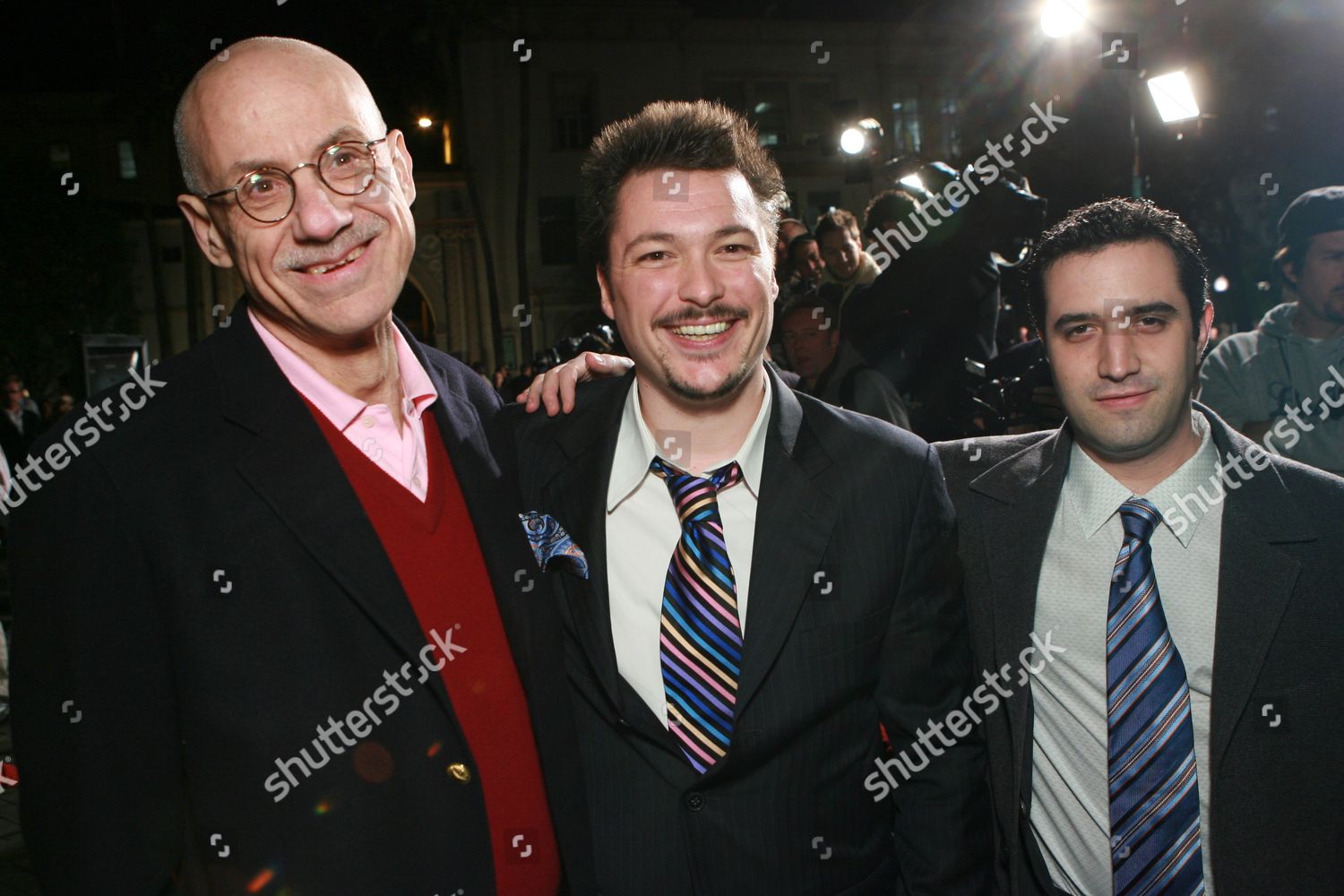 James Ellroy Writer James Vanderbilt Producer Editorial Stock Photo ...