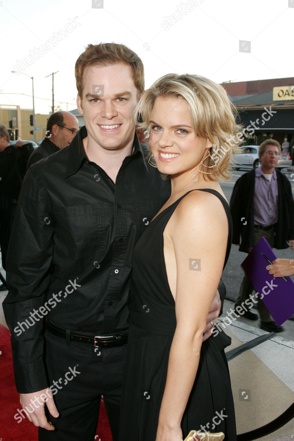 Michael C Hall Amy Spanger Editorial Stock Photo - Stock Image ...