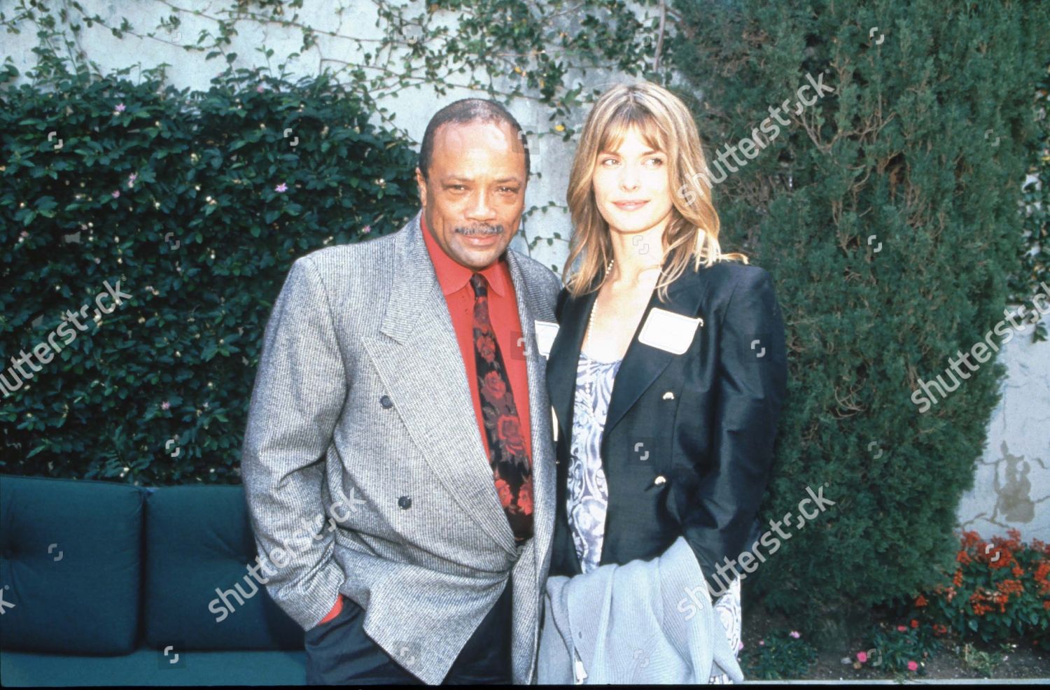 Quincy Jones Nastassja Kinski Editorial Stock Photo - Stock Image
