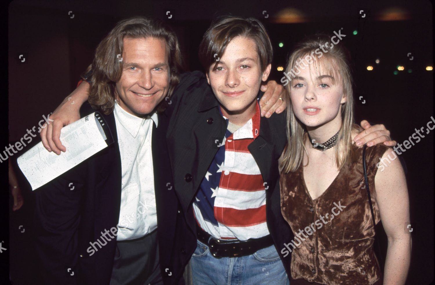 Jeff Bridges Edward Furlong Editorial Stock Photo - Stock Image