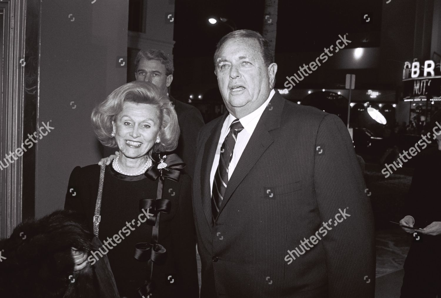 Barbara Davis Marvin Davis Editorial Stock Photo Stock Image