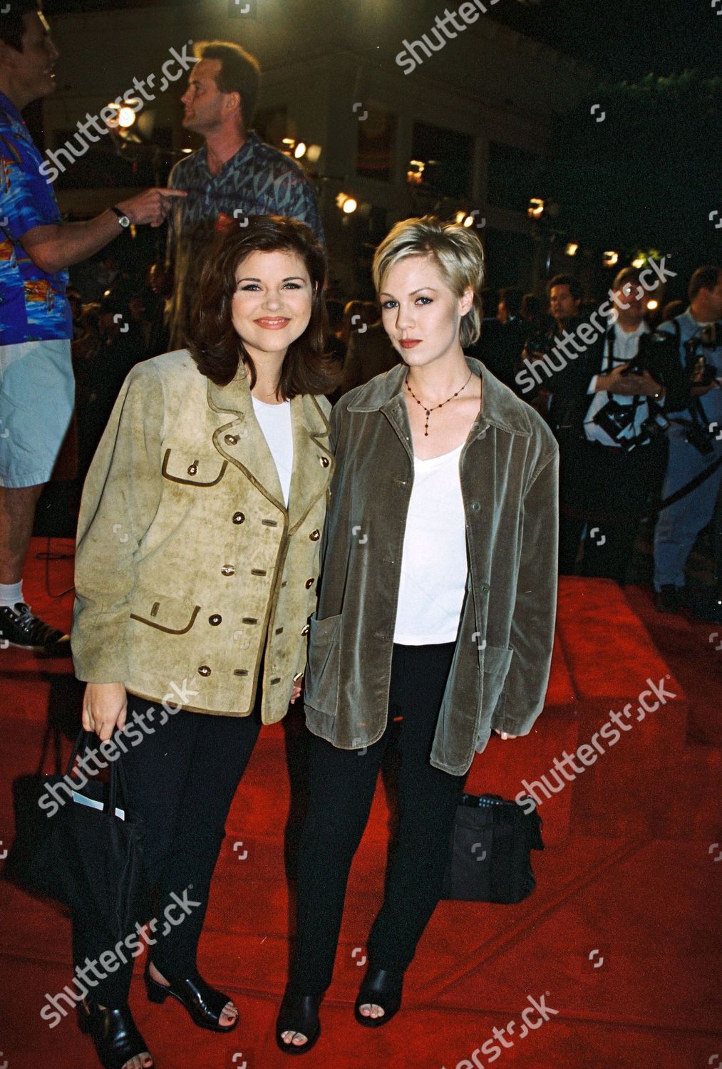 Tiffani Thiessen Jennie Garth Editorial Stock Photo Stock Image