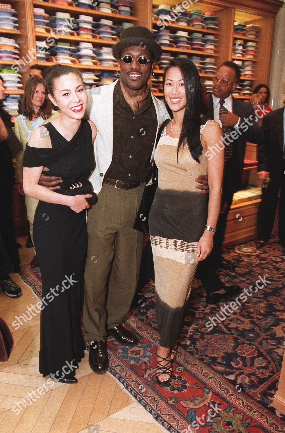 China Chow Wesley Snipes Donna Wong Editorial Stock Photo Stock Image Shutterstock