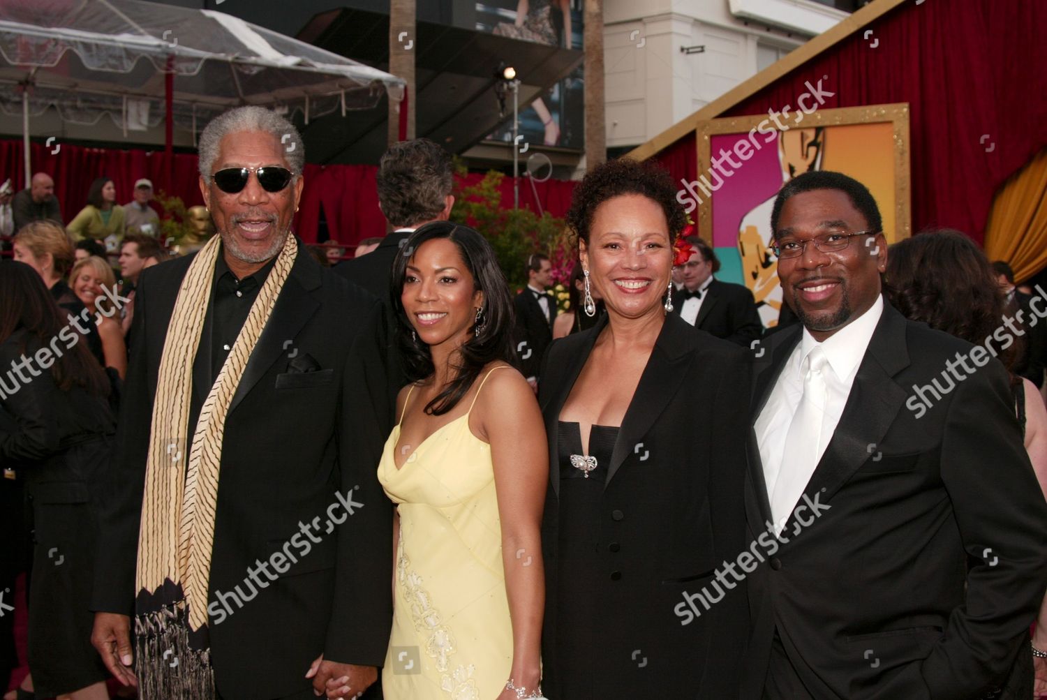 Morgan Freeman Family Editorial Stock Photo - Stock Image | Shutterstock