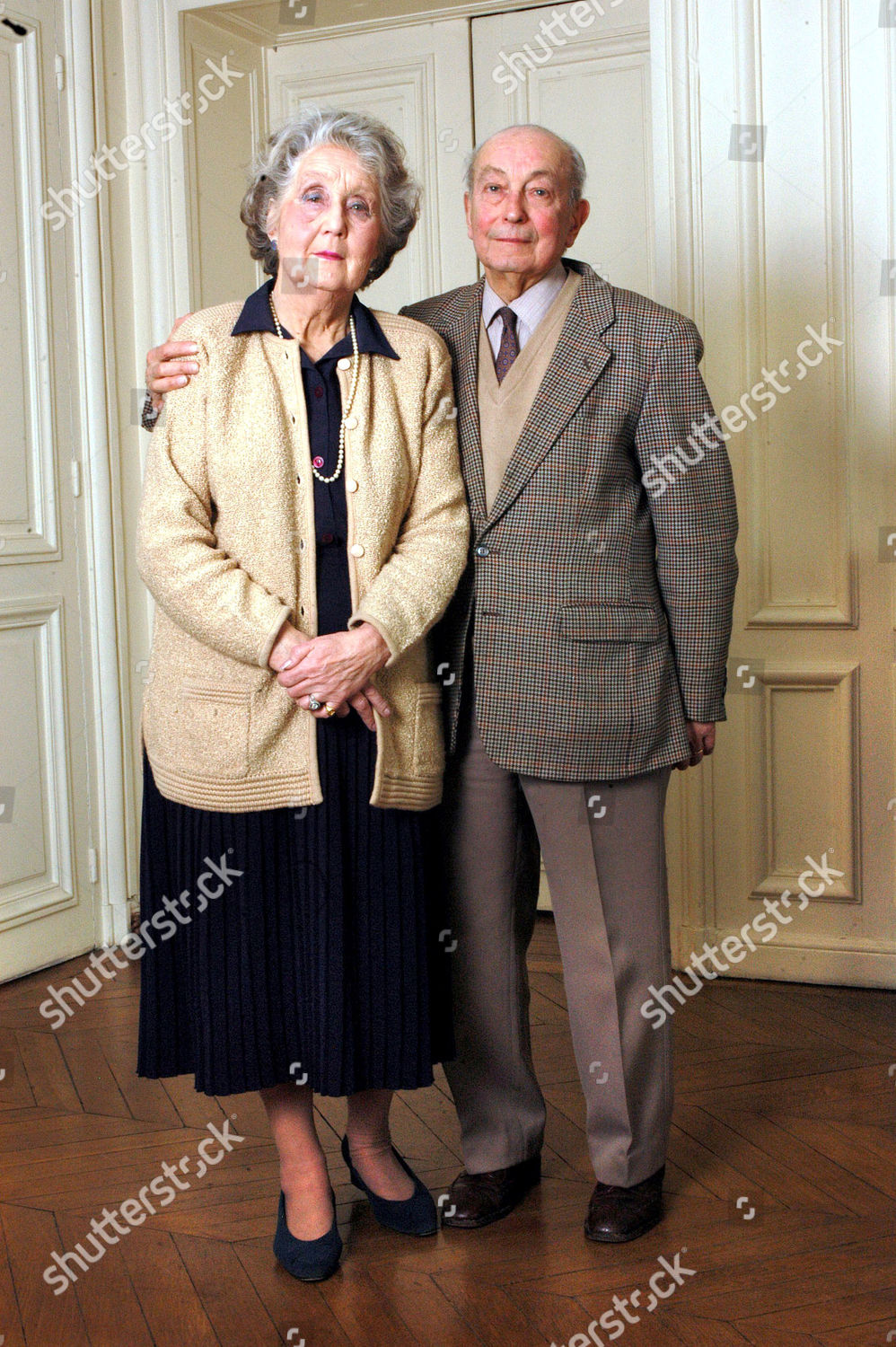 Noreen Riols Her Husband Jacques Noreen Editorial Stock Photo Stock